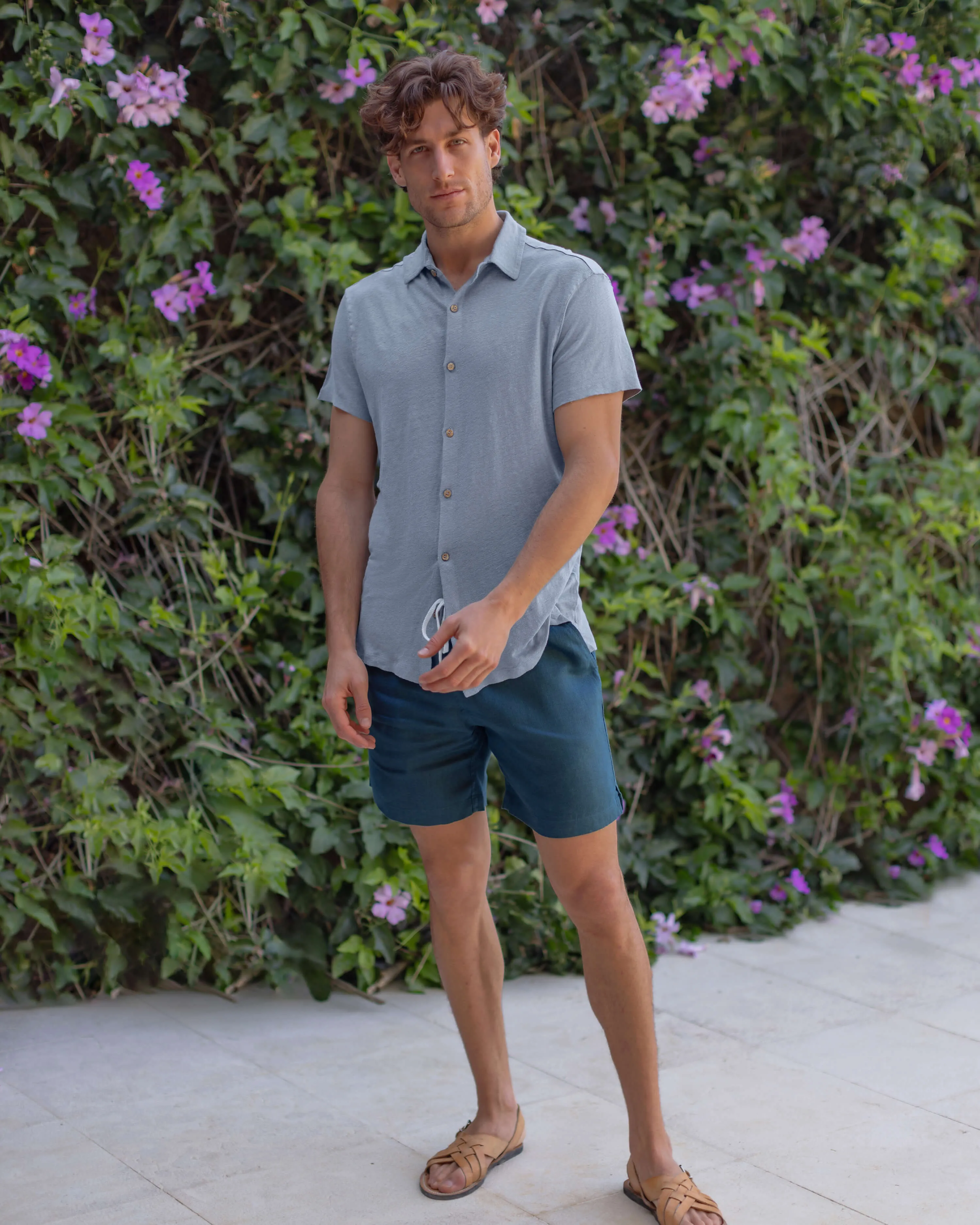 Knit Ola Shirt / Wave sold by Alex Crane product image thumbnail 5