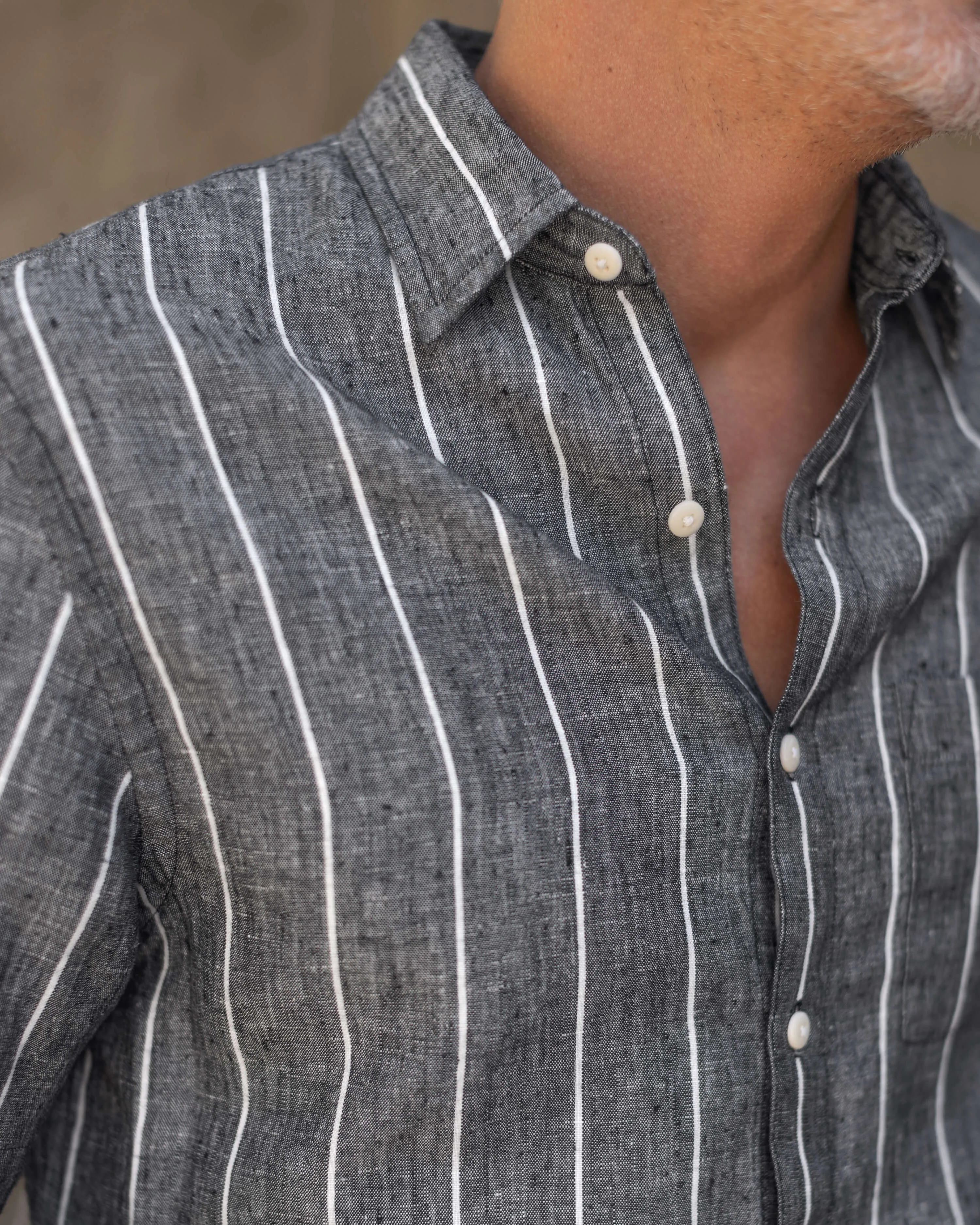 Ola Shirt / Chalk sold by Alex Crane product image thumbnail 3