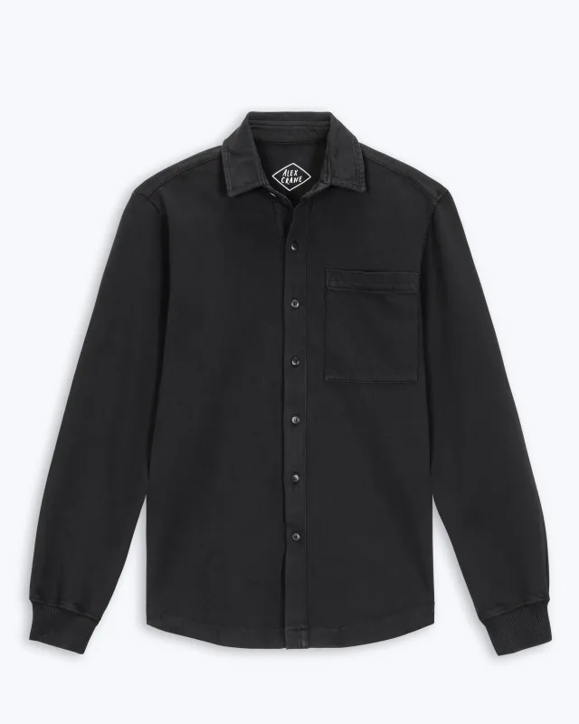 Caza Knit Shirt / Night sold by Alex Crane