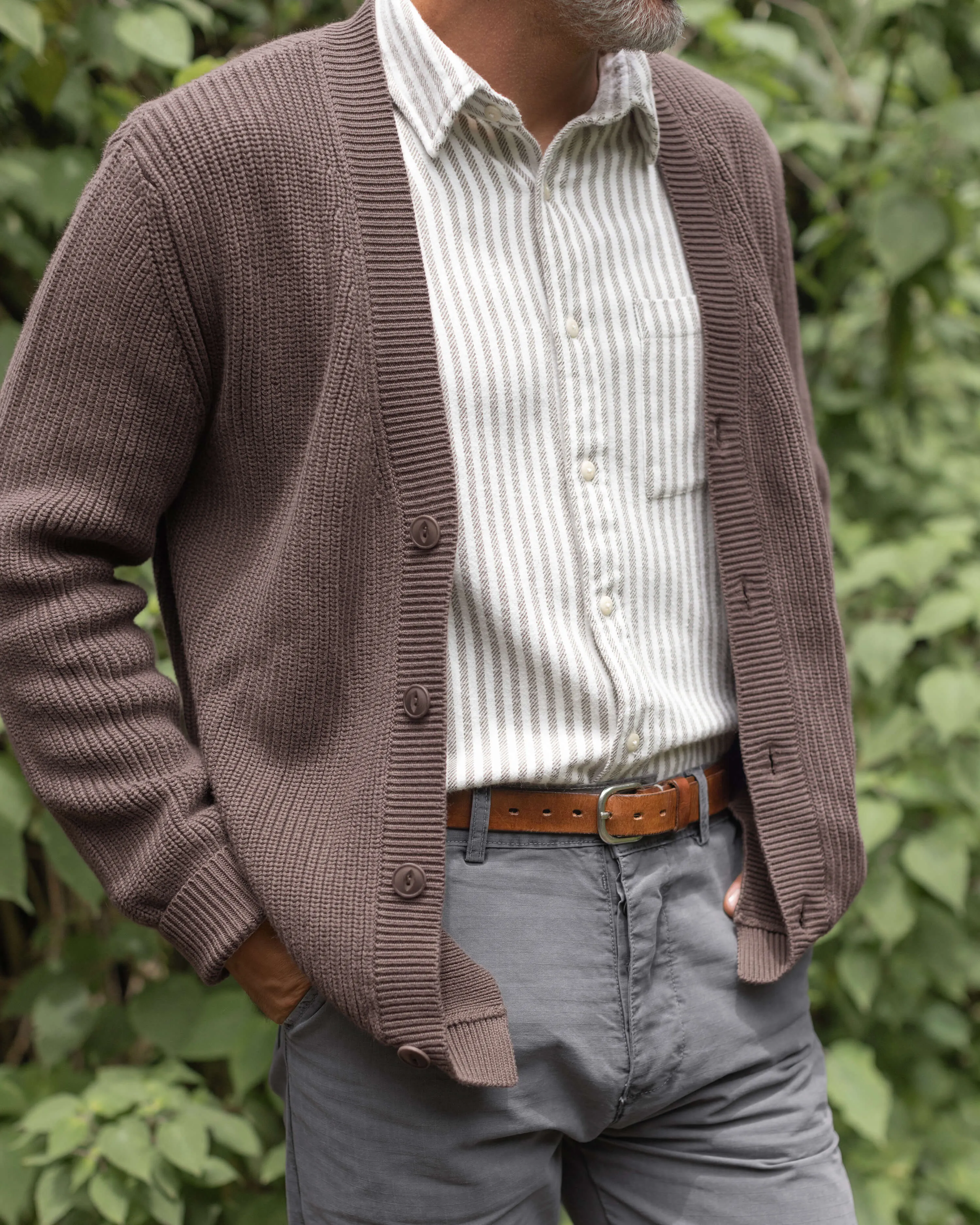 Bay Cardigan / Coffee sold by Alex Crane product image thumbnail 2
