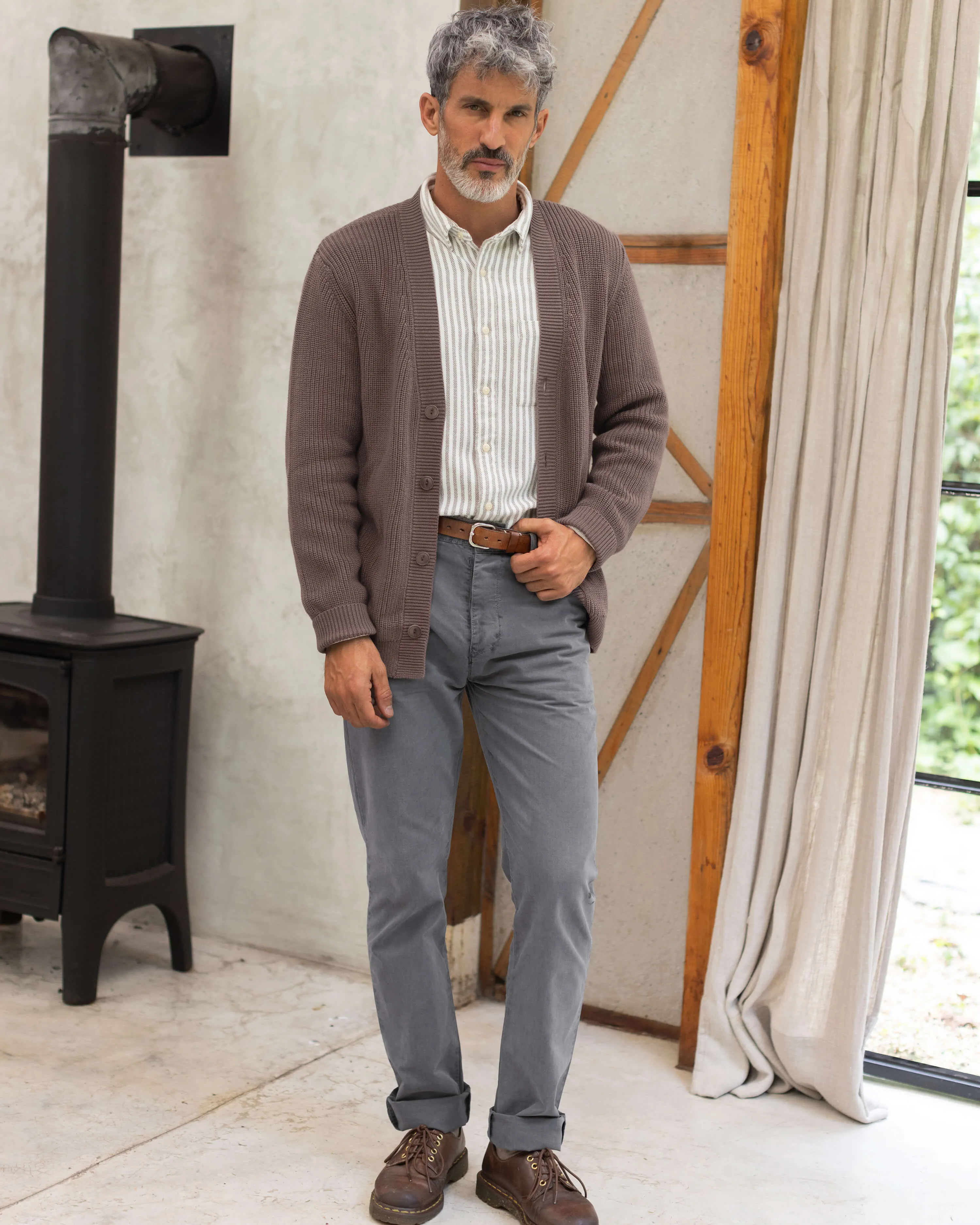 Bay Cardigan / Coffee sold by Alex Crane product image thumbnail 5