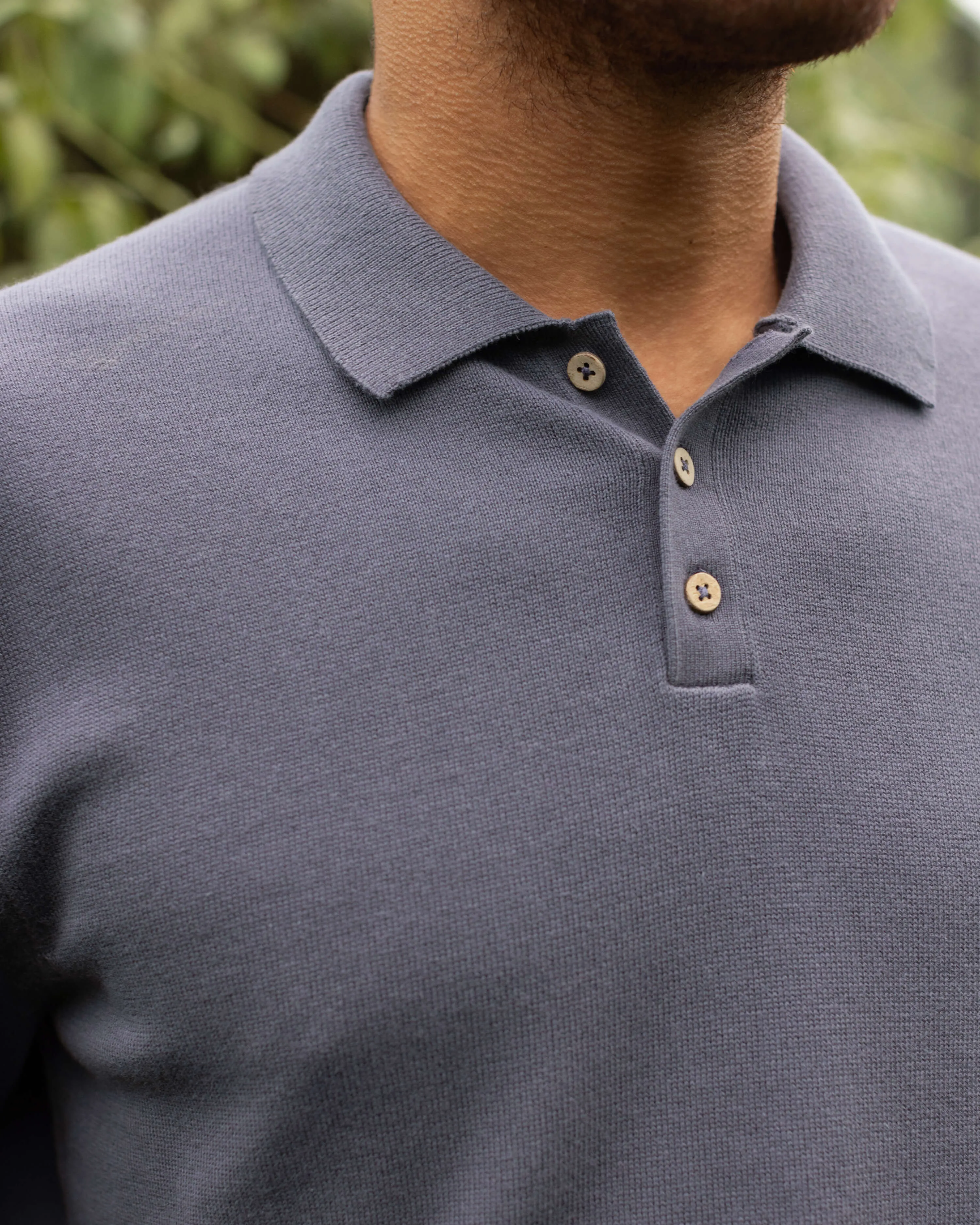 Feather Polo / Ash sold by Alex Crane product image thumbnail 3