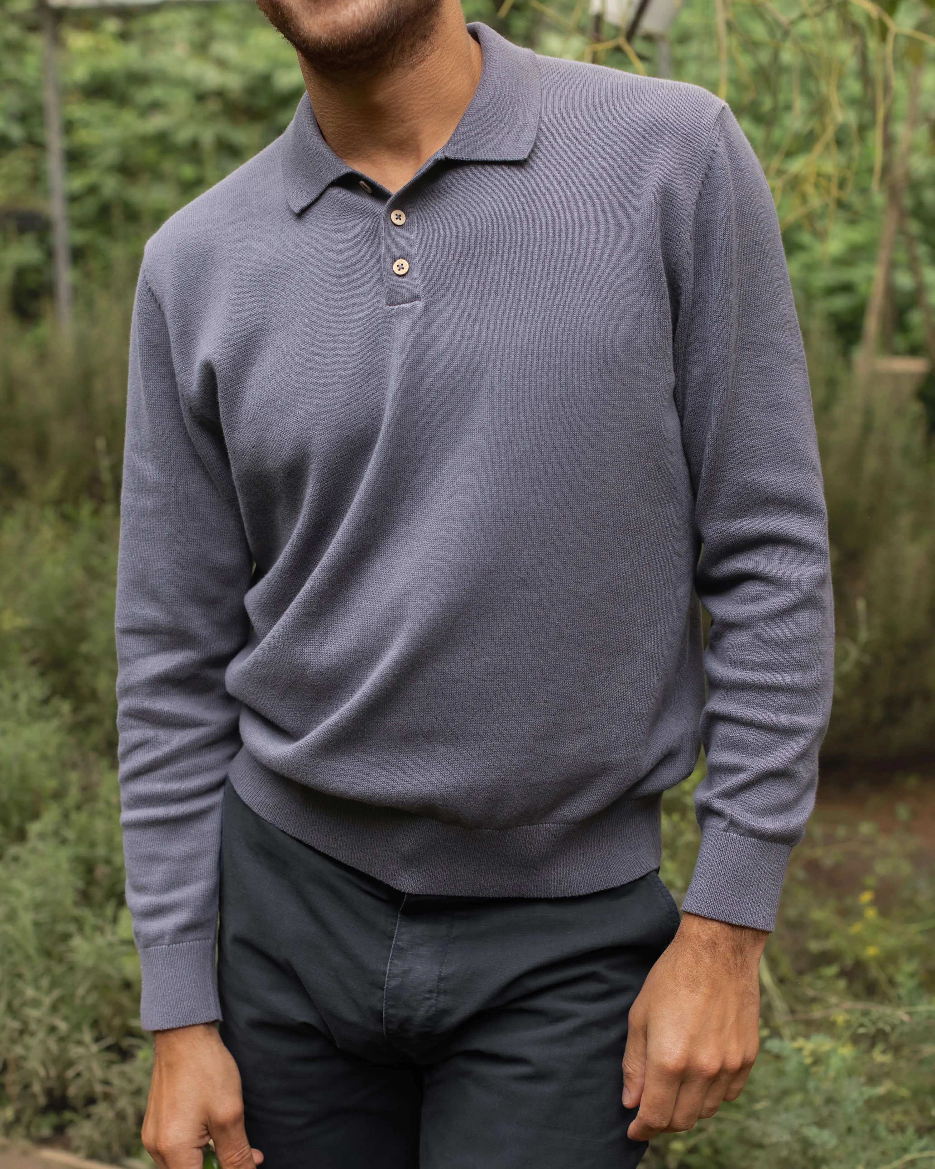 Feather Polo / Ash sold by Alex Crane product image thumbnail 5