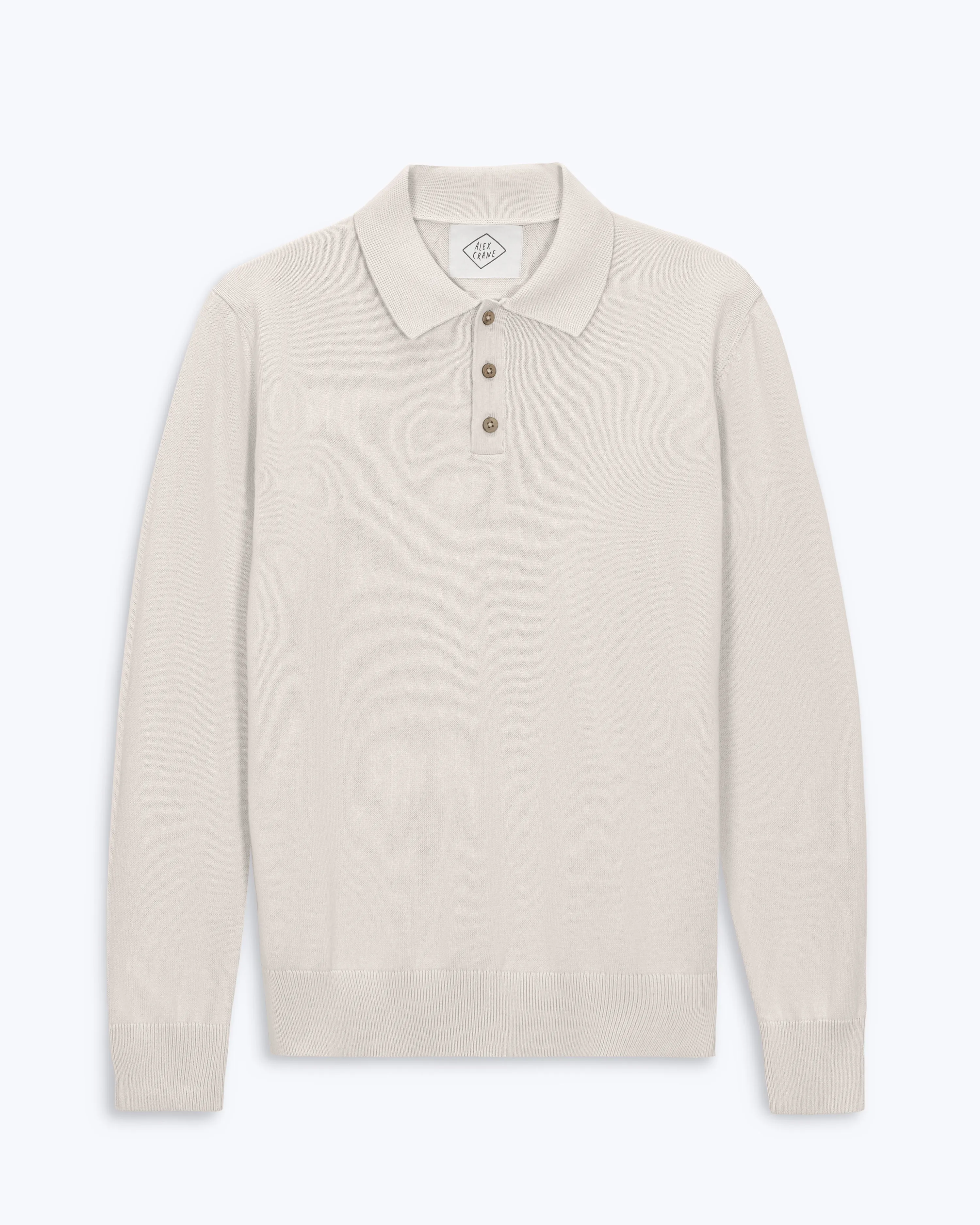 Feather Polo / Cream sold by Alex Crane