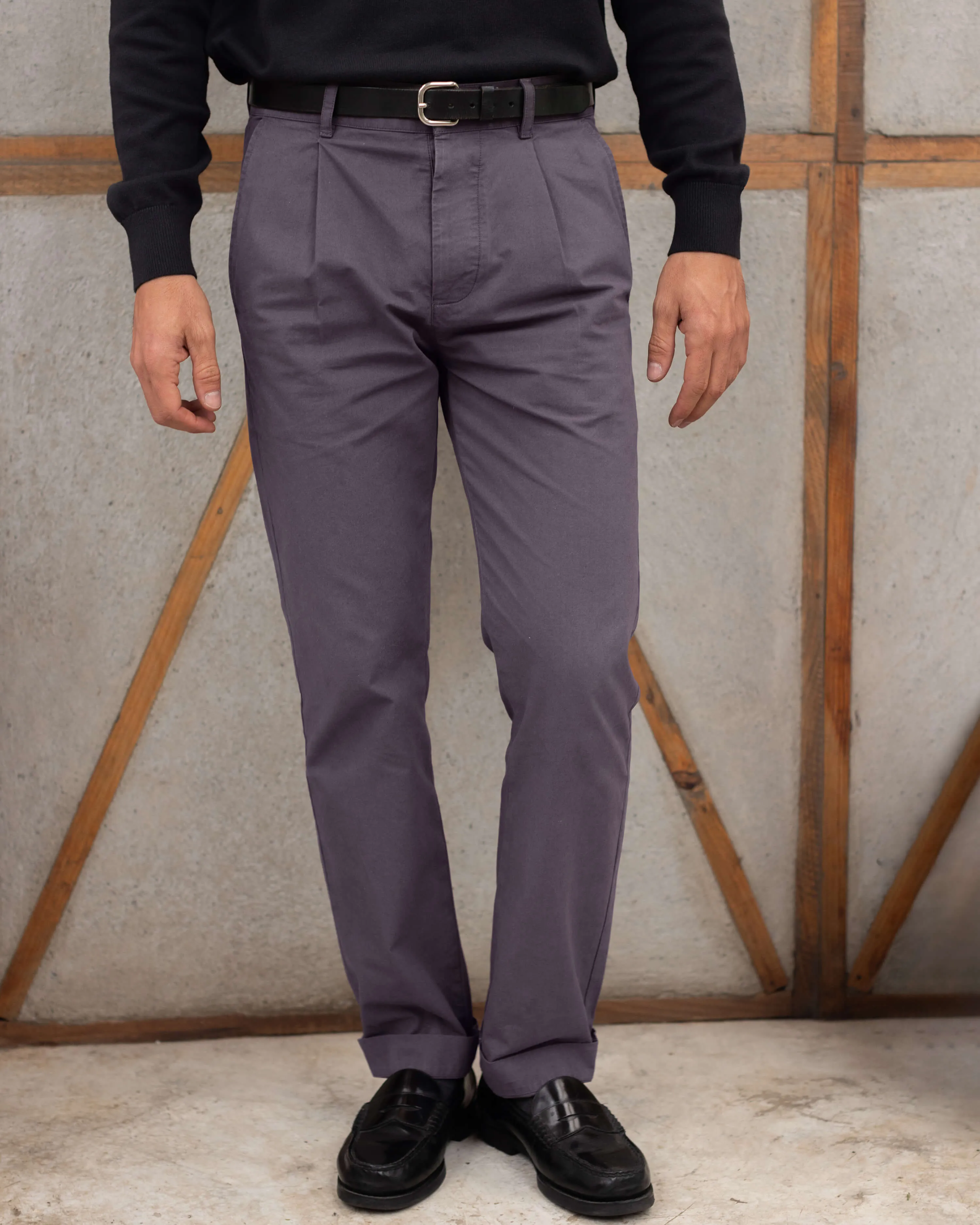 Cotton Alta Trousers / Ash sold by Alex Crane product image thumbnail 2
