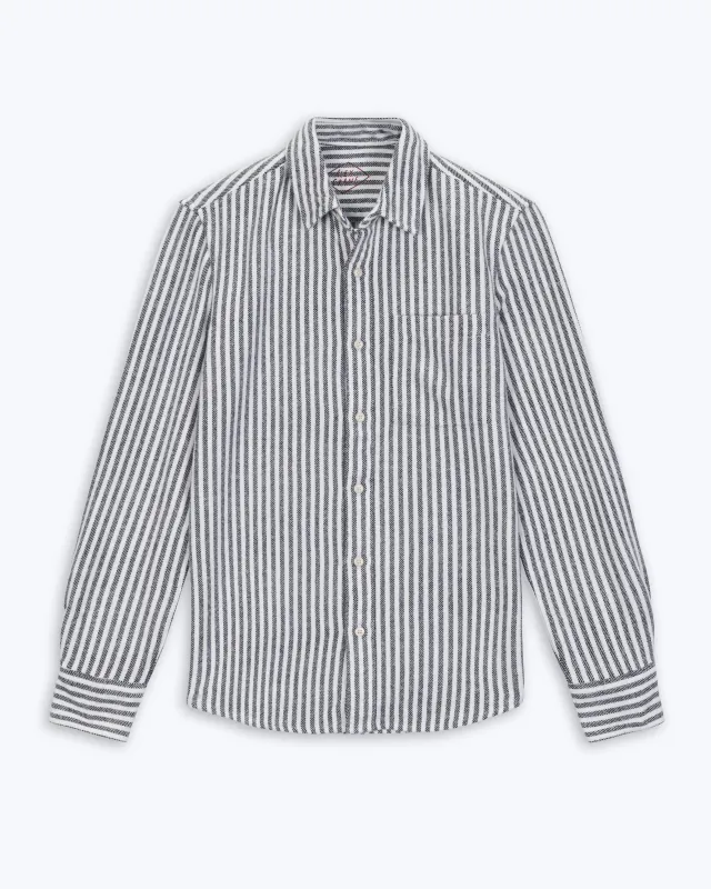 Cloud Flannel / Night Lines sold by Alex Crane