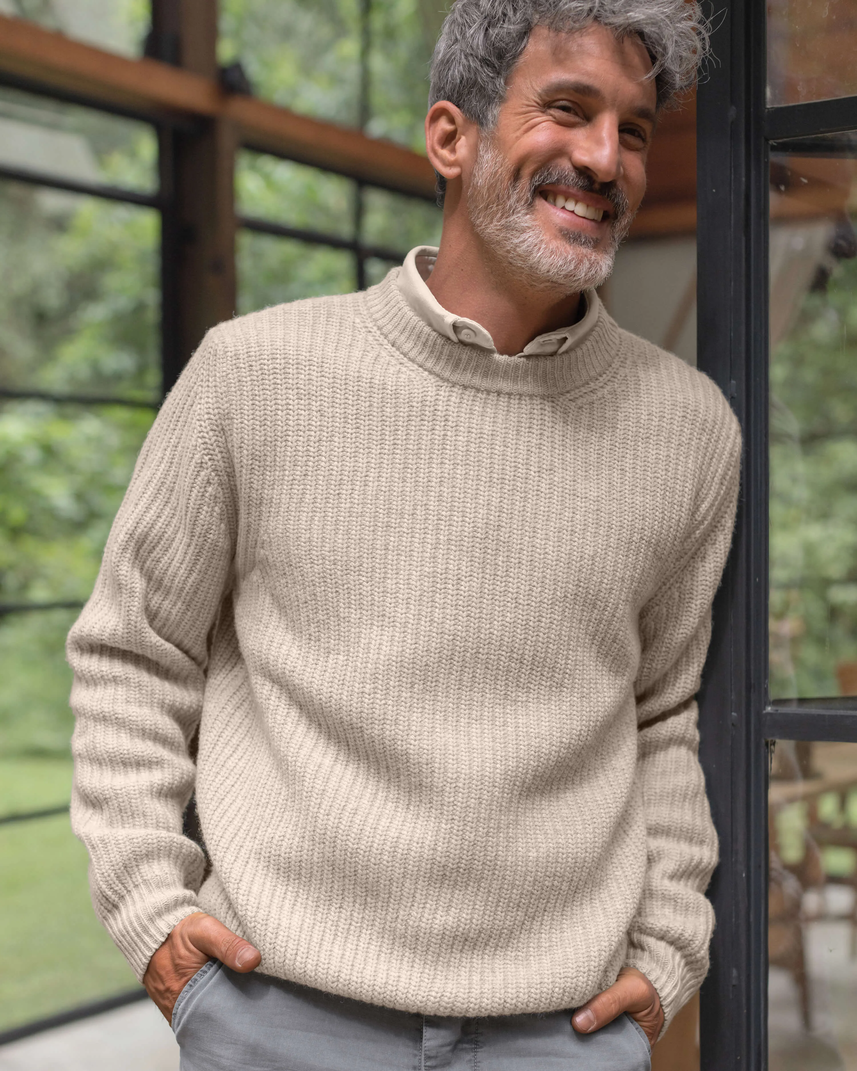 Vale Sweater / Bone sold by Alex Crane product image thumbnail 4