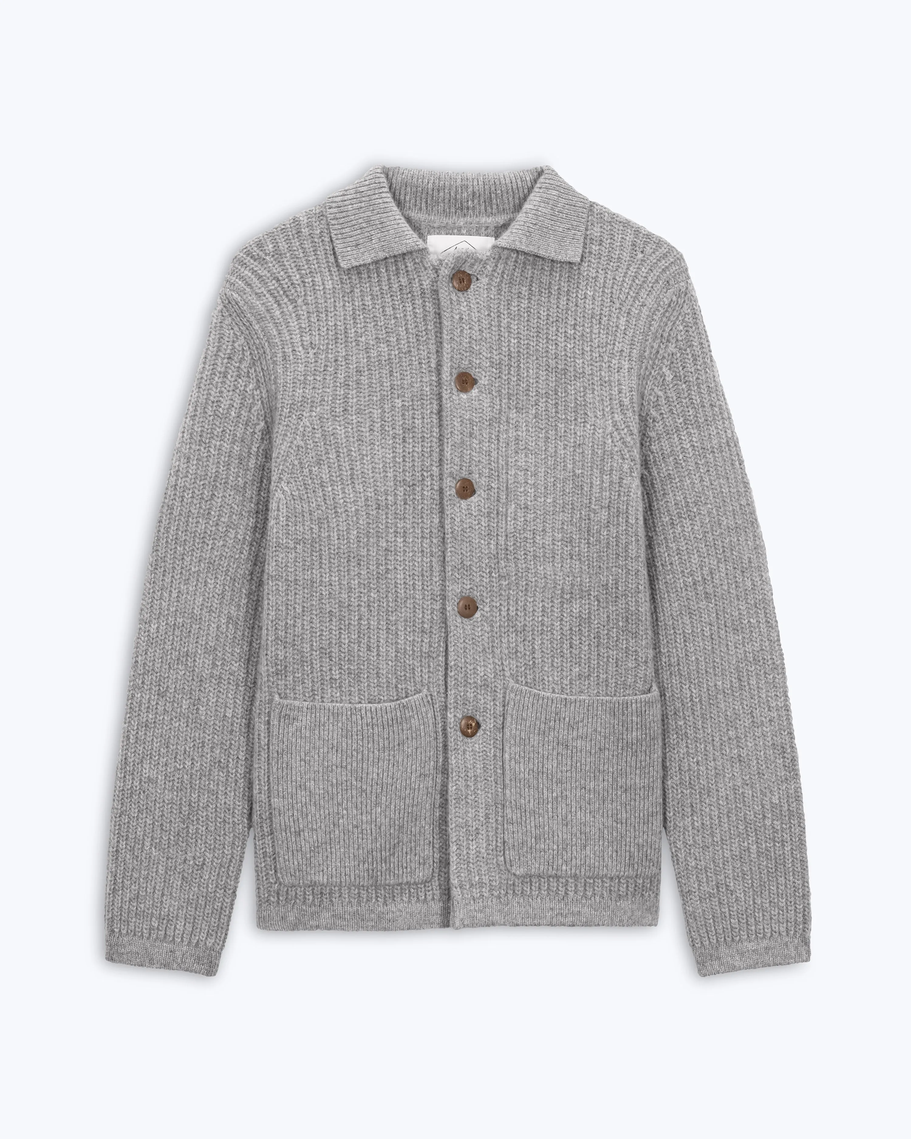 Knit Kite Jacket / Steel sold by Alex Crane