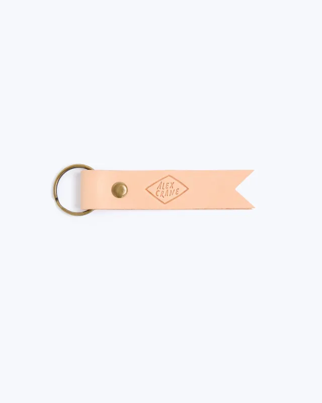 Pilot Leather Keychain / Natural sold by Alex Crane