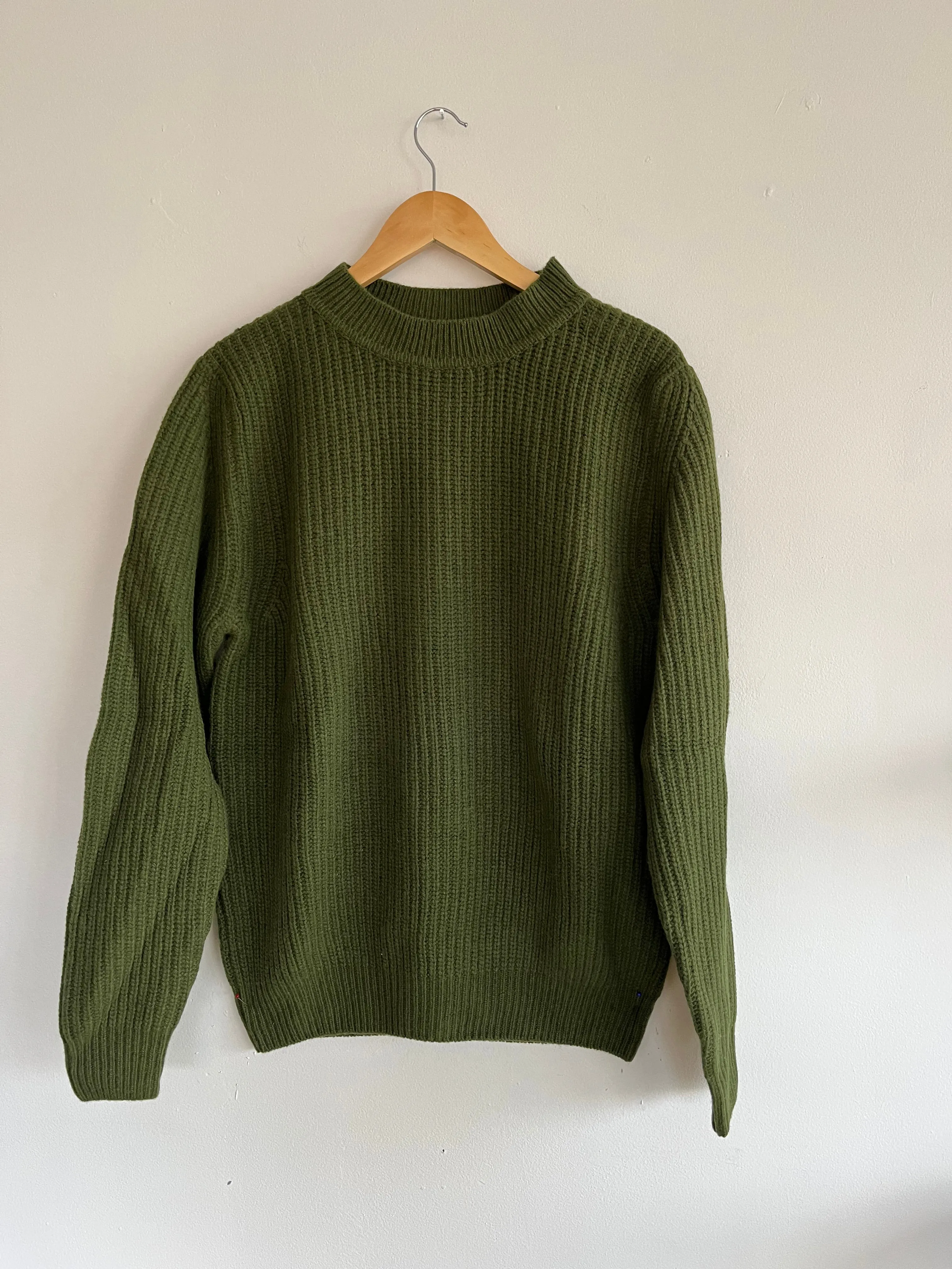 One of One / Vale Mockneck Sweater Seaglass sold by Alex Crane