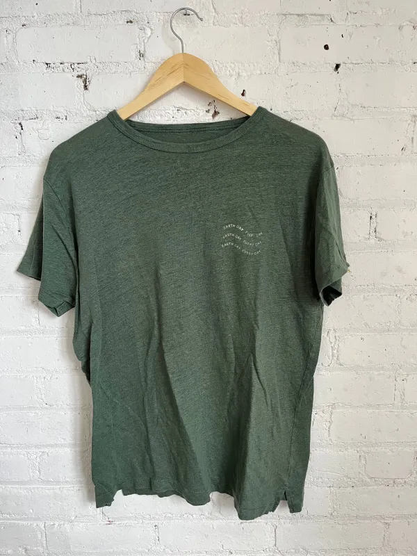 One of One / Sun Tee "Earth Day Every Day" Jade sold by Alex Crane