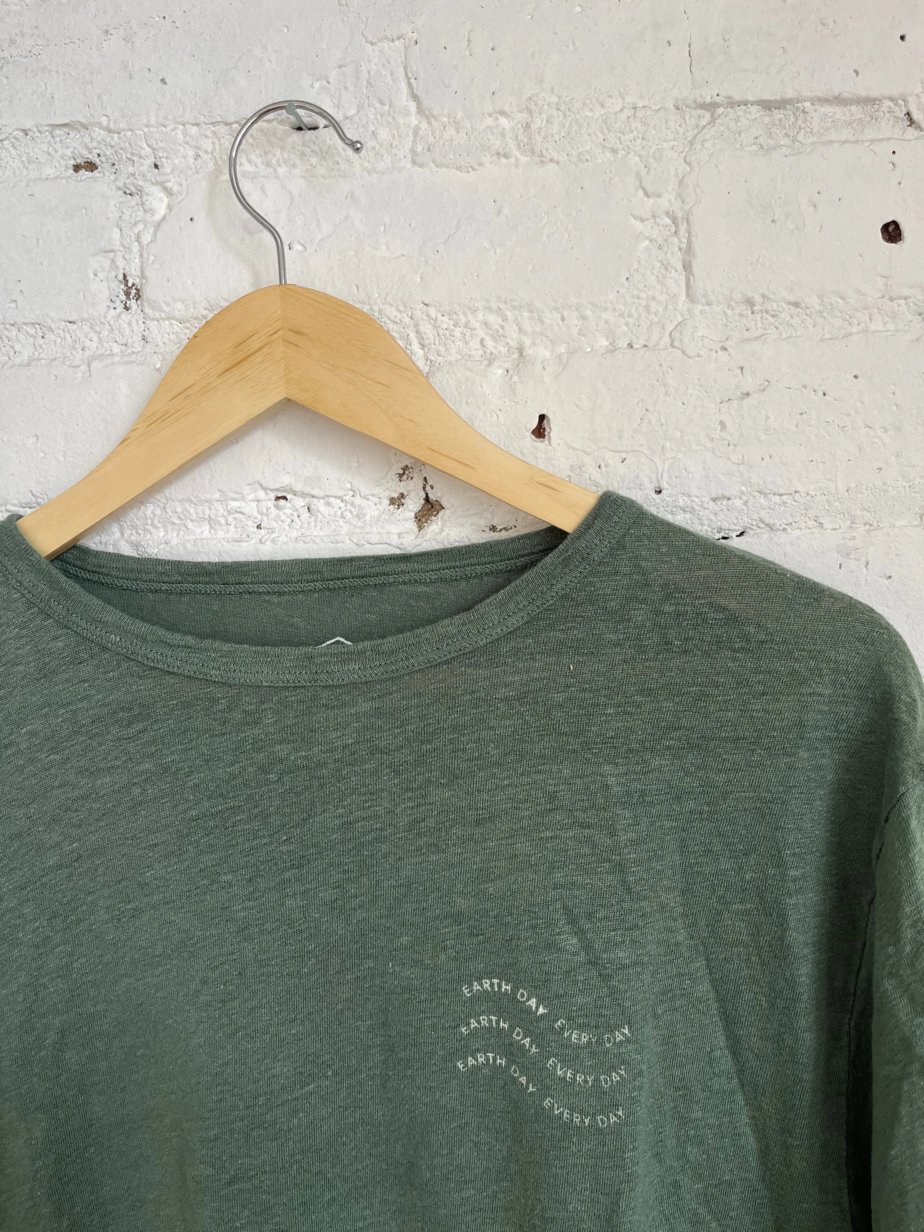 One of One / Sun Tee "Earth Day Every Day" Jade sold by Alex Crane product image thumbnail 2