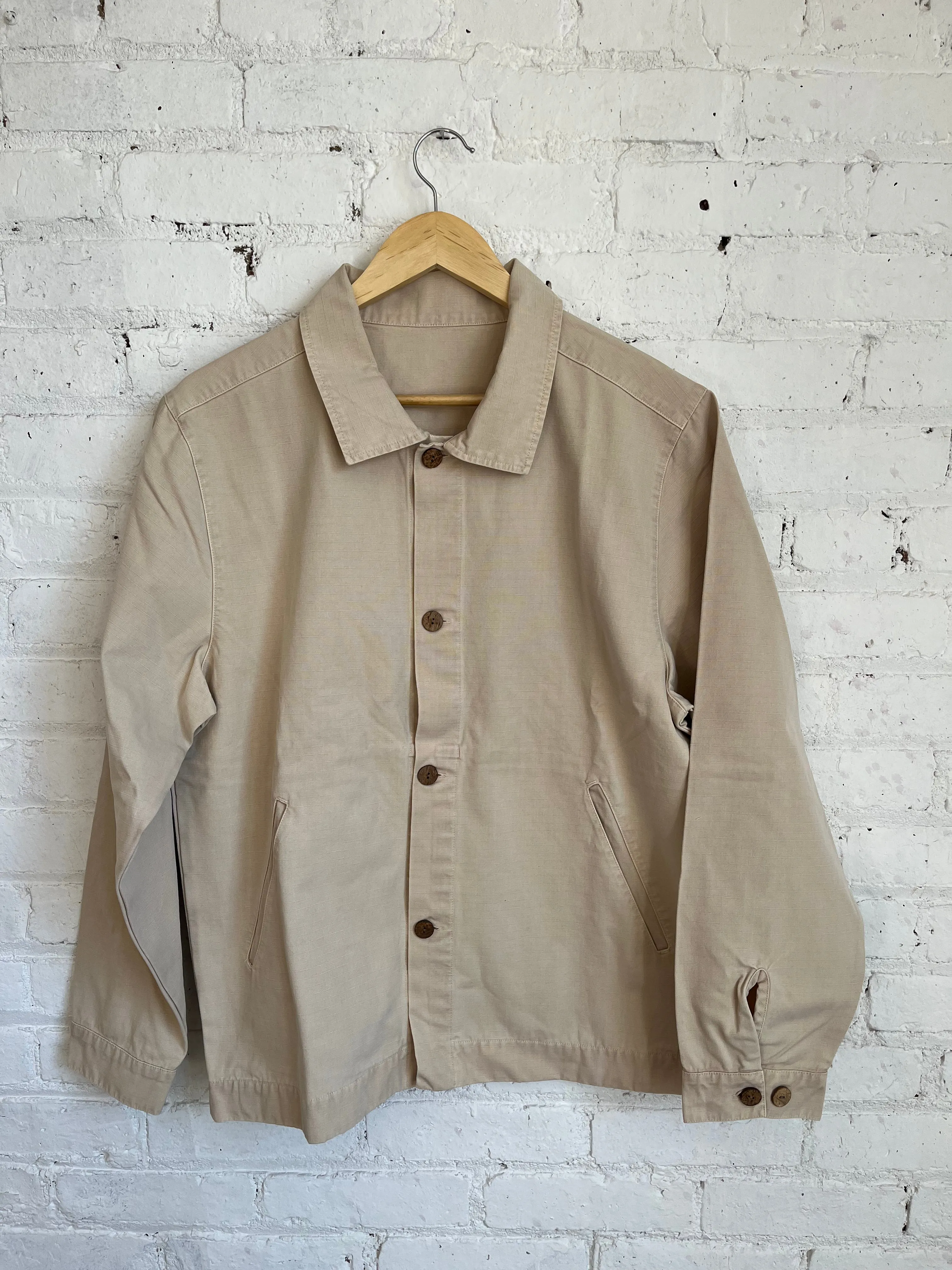 One of One / Pac Shell Jacket Cream sold by Alex Crane