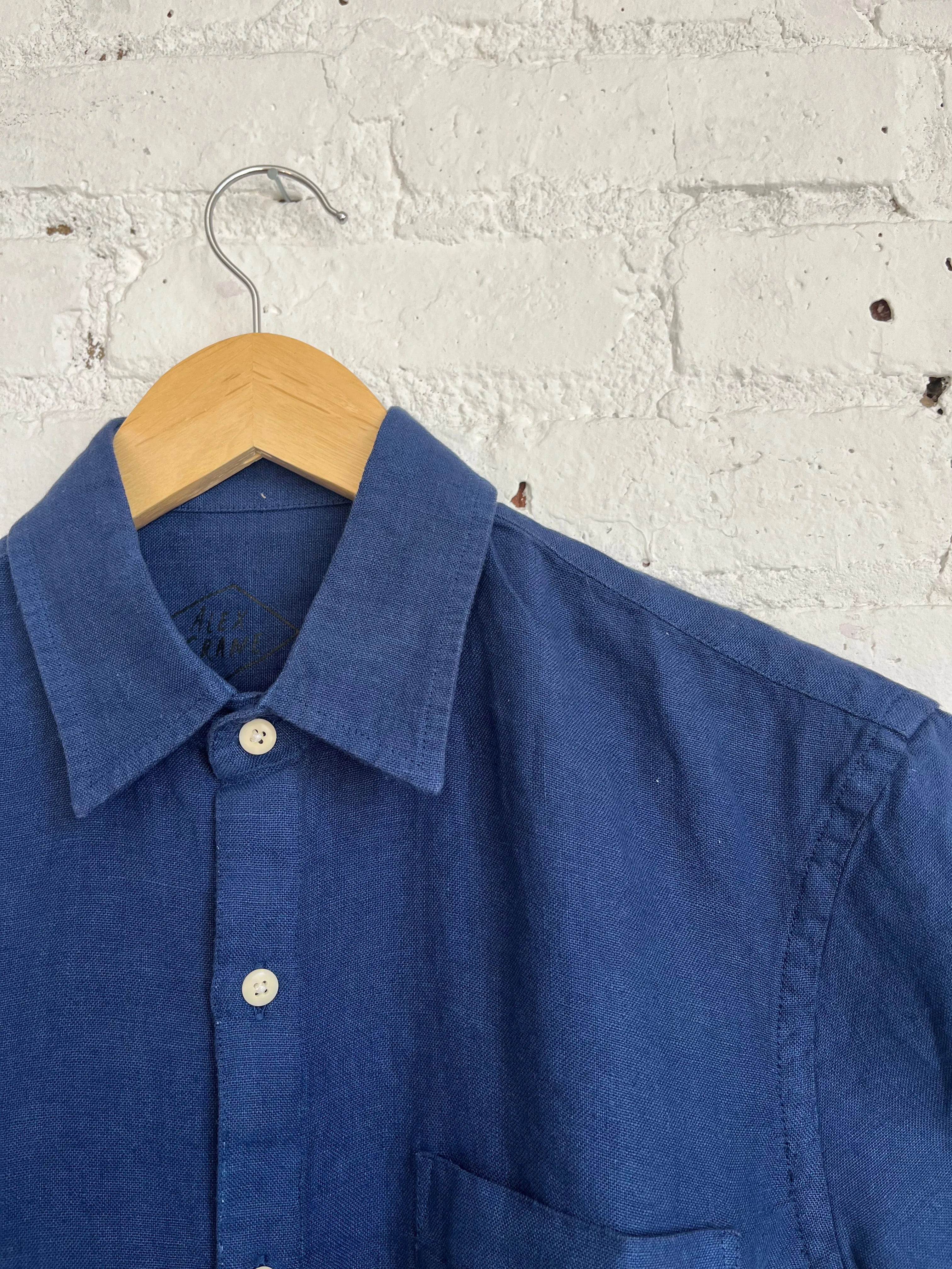 One of One / Ola Shirt Indigo sold by Alex Crane product image thumbnail 2