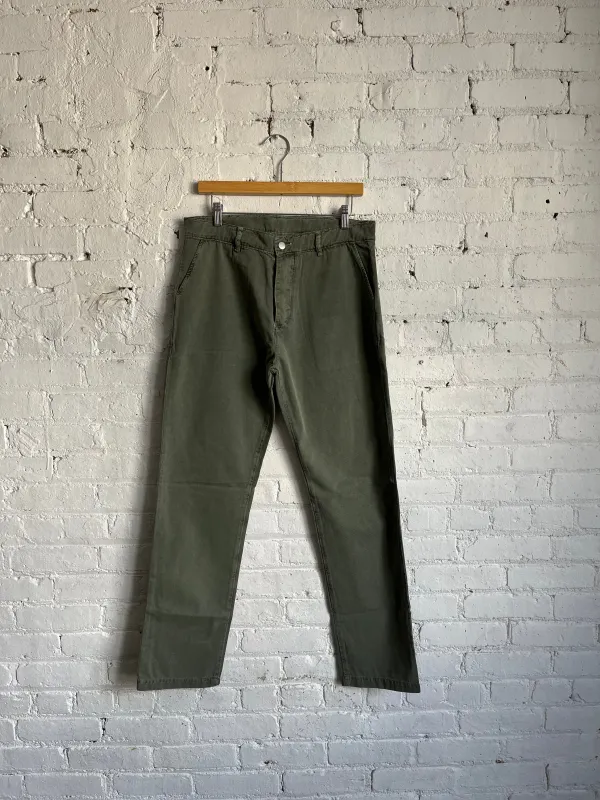 One of One / Pac Pant Twill Cotton Lily Pad sold by Alex Crane