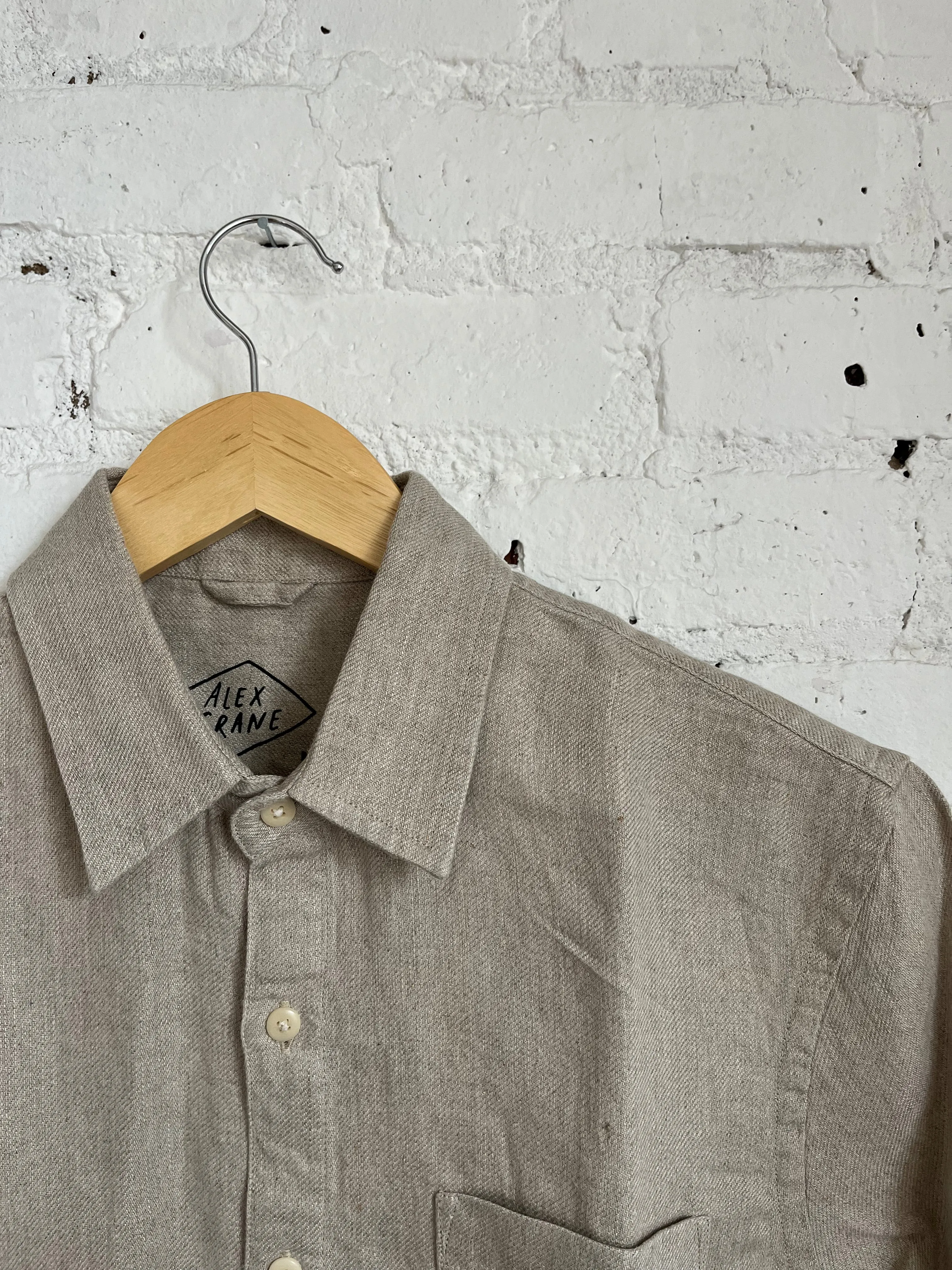 One of One / Ola Shirt Bone Twill sold by Alex Crane product image thumbnail 2