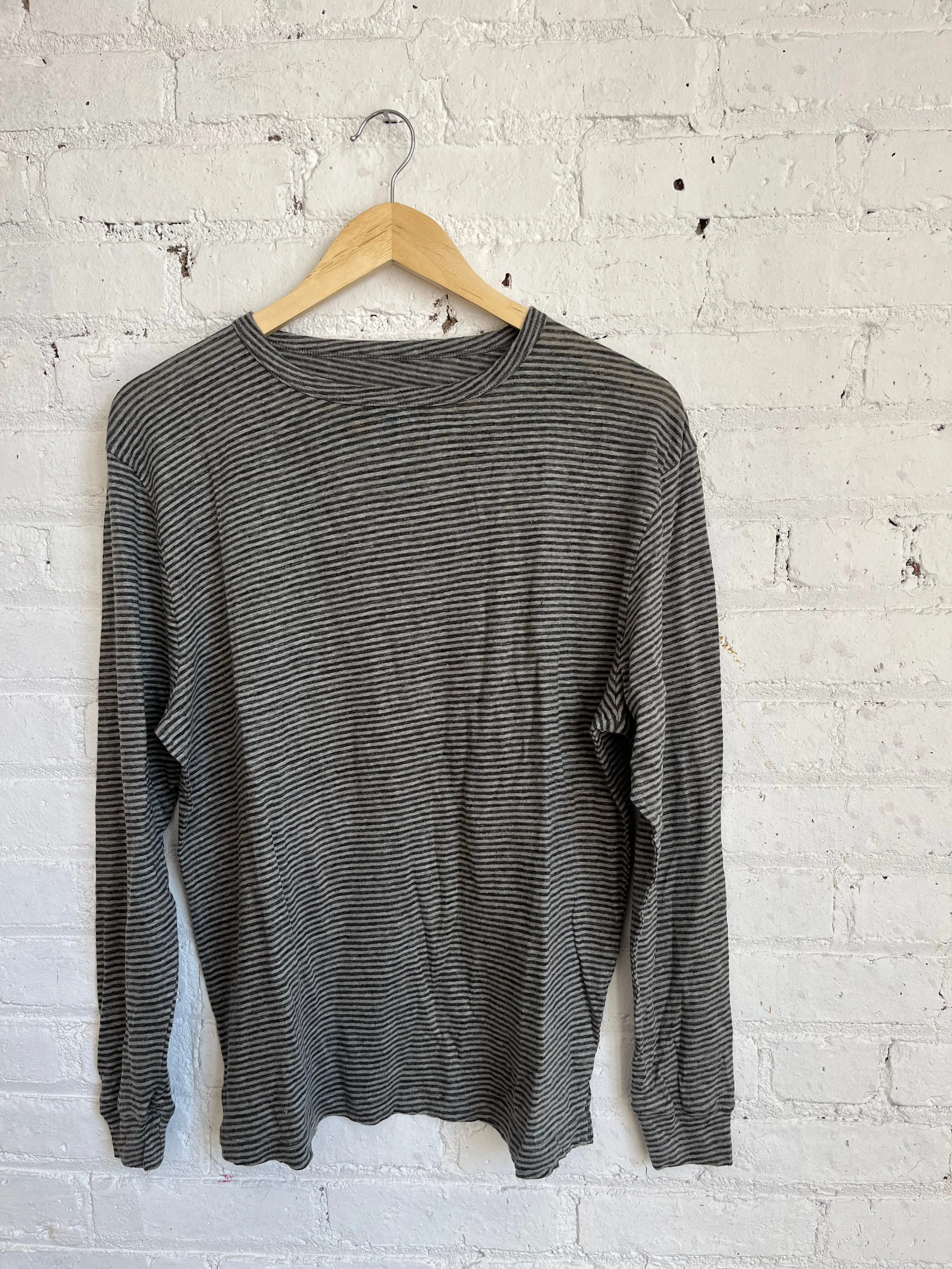 One of One / Long Sleeve Sun Tee Overdye Moss sold by Alex Crane