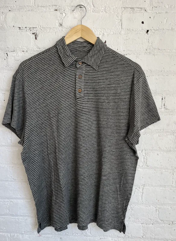 One of One / Knit Polo Overdye Moss sold by Alex Crane