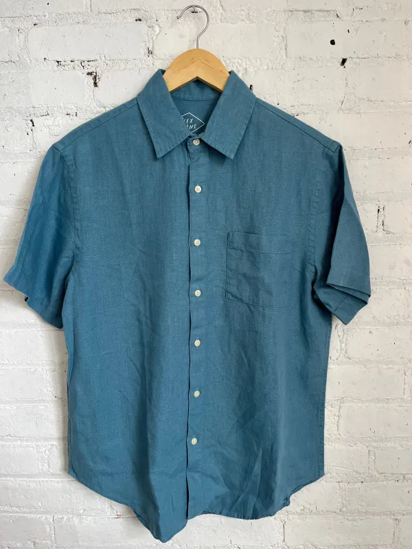 One of One / Ola Shirt Aqua sold by Alex Crane