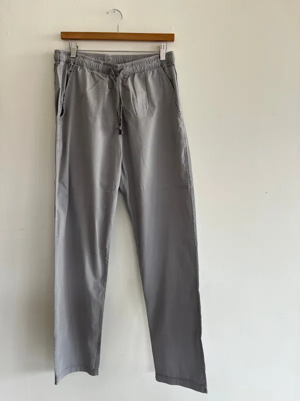 One of One / Featherweight Woven Cotton Bo Pant Silver made by Alex Crane