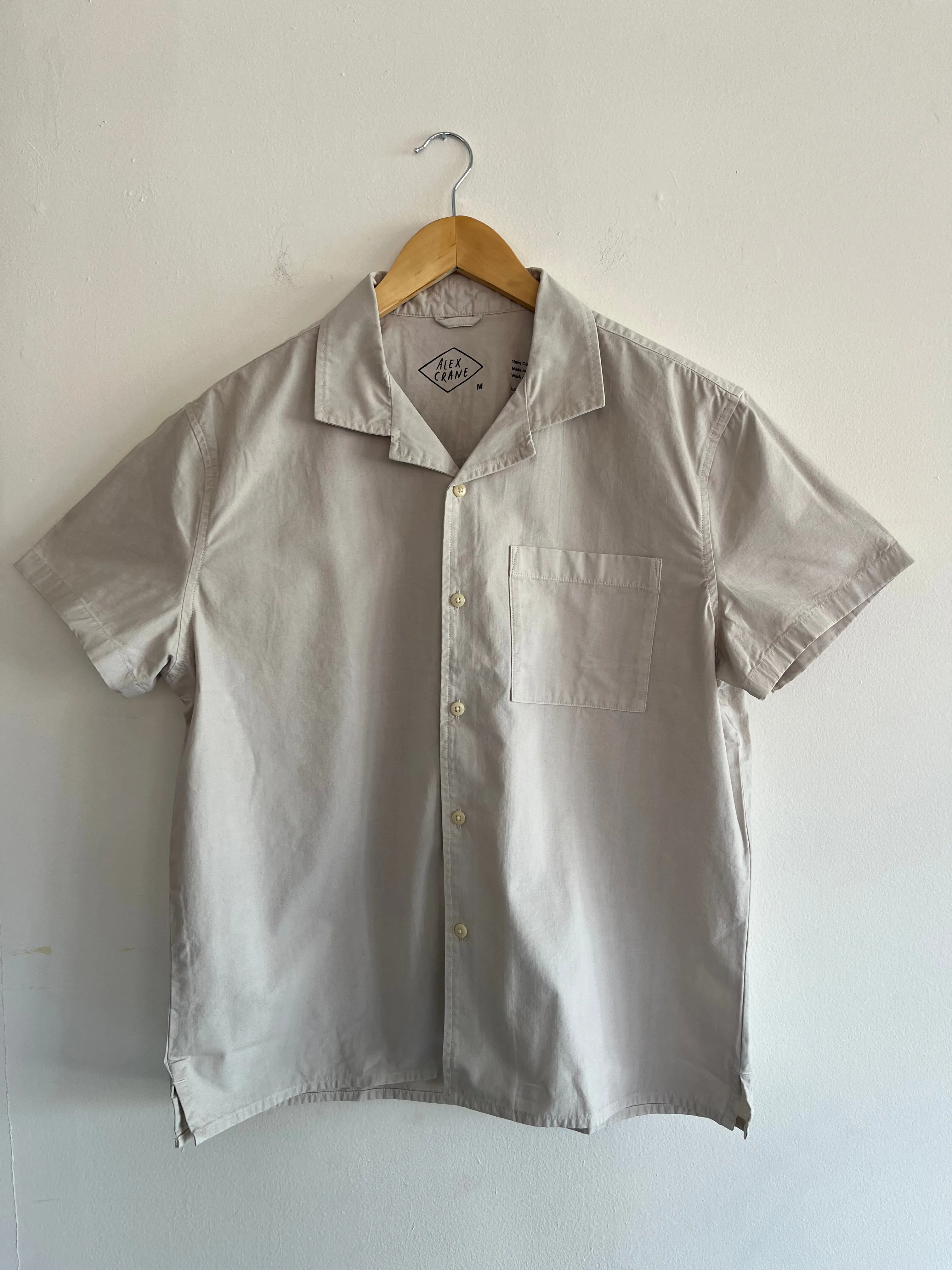 One of One / Featherweight Camp Collar Shirt Mist sold by Alex Crane