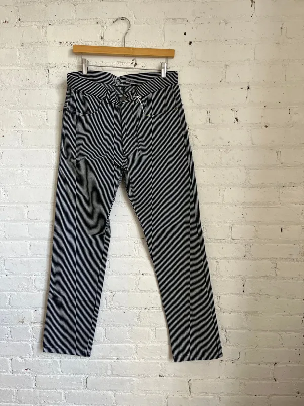 One of One / Cotton Cham Pant Hickory Stripe sold by Alex Crane