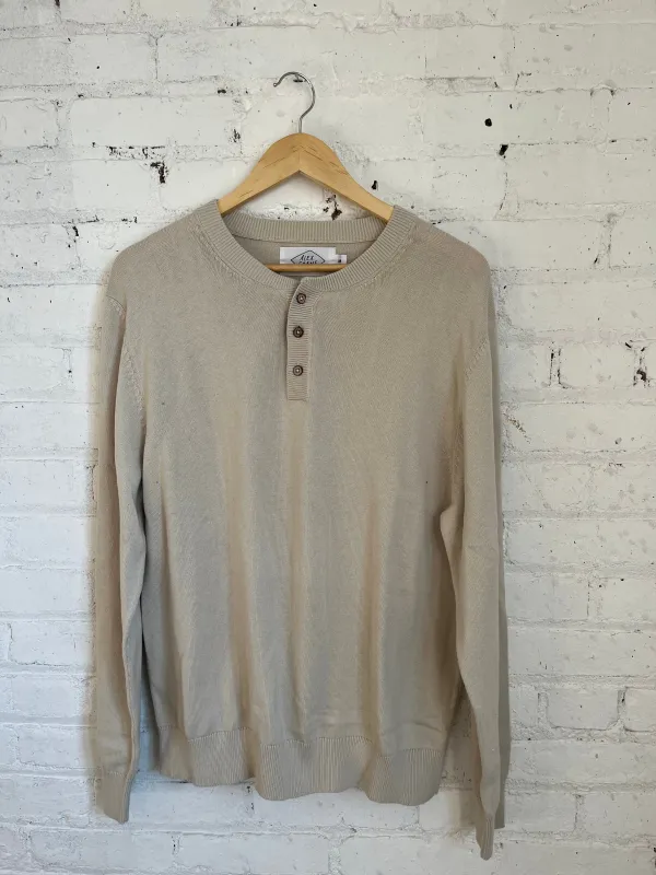 One of One / Feather Henley Cream sold by Alex Crane