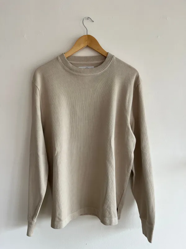 One of One / Caza Crewneck Cream sold by Alex Crane