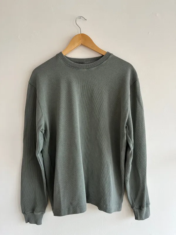 One of One / Caza Crewneck Seagrass sold by Alex Crane
