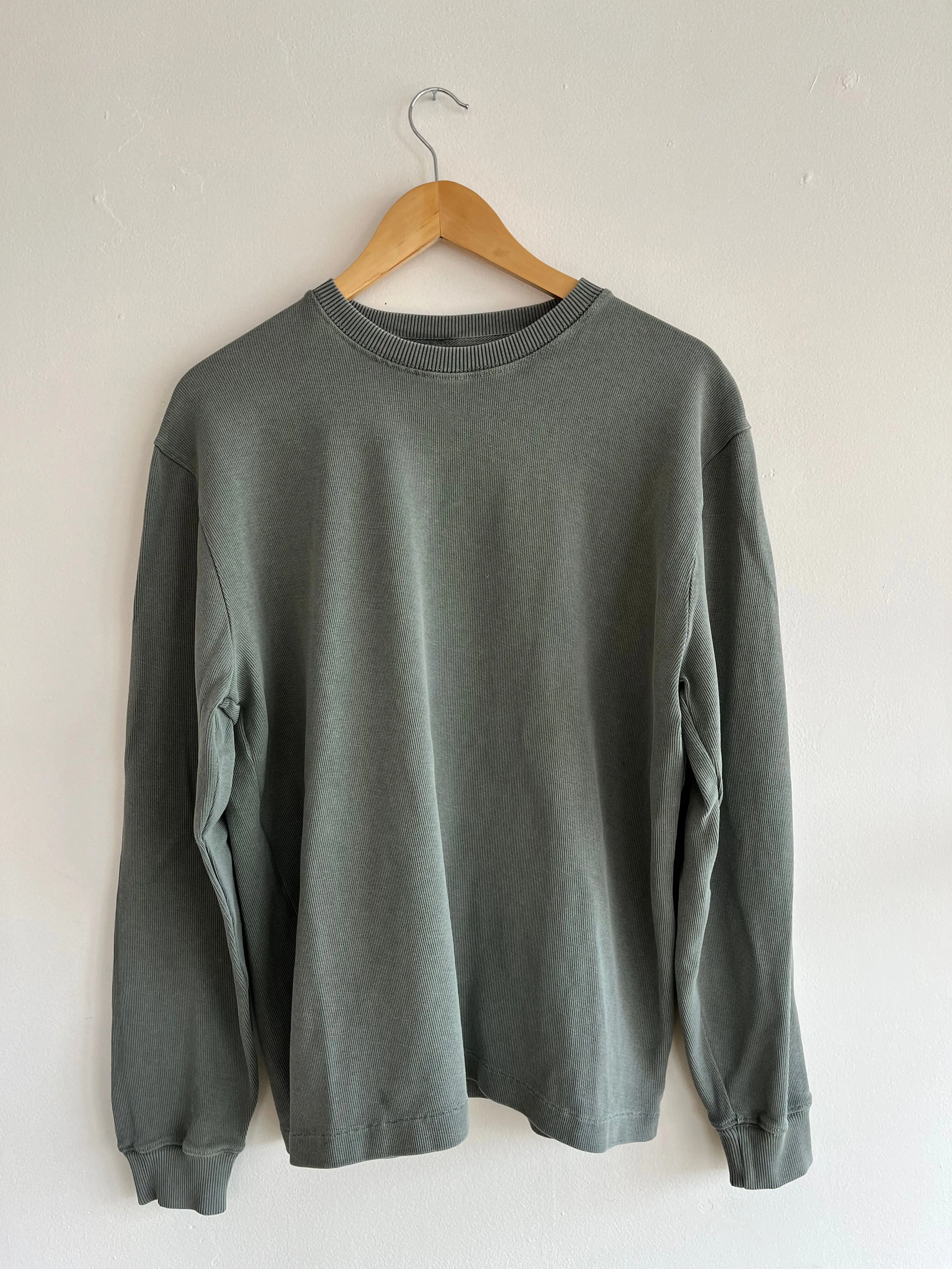 One of One / Caza Crewneck Seagrass sold by Alex Crane