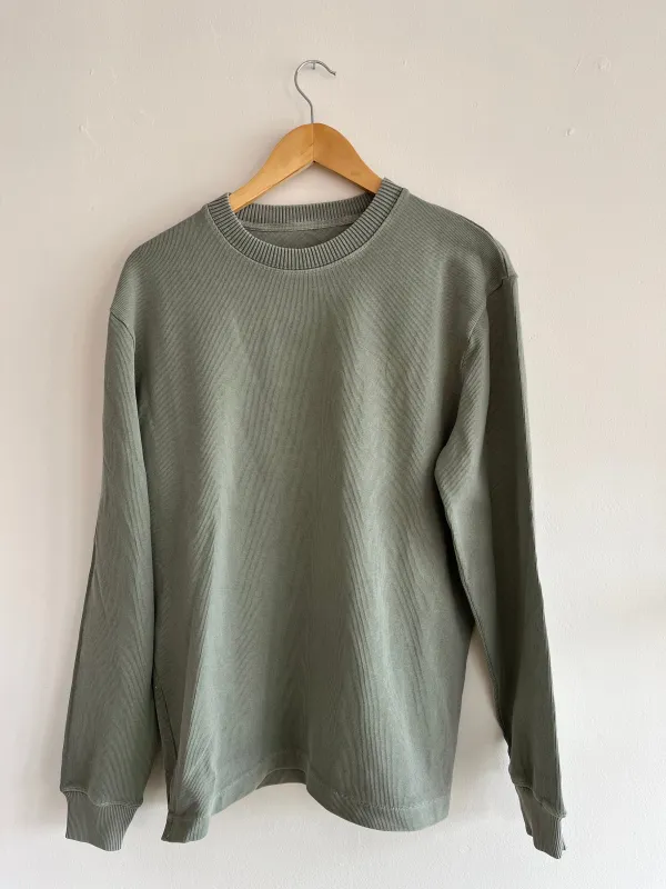 One of One / Caza Crewneck Jade sold by Alex Crane