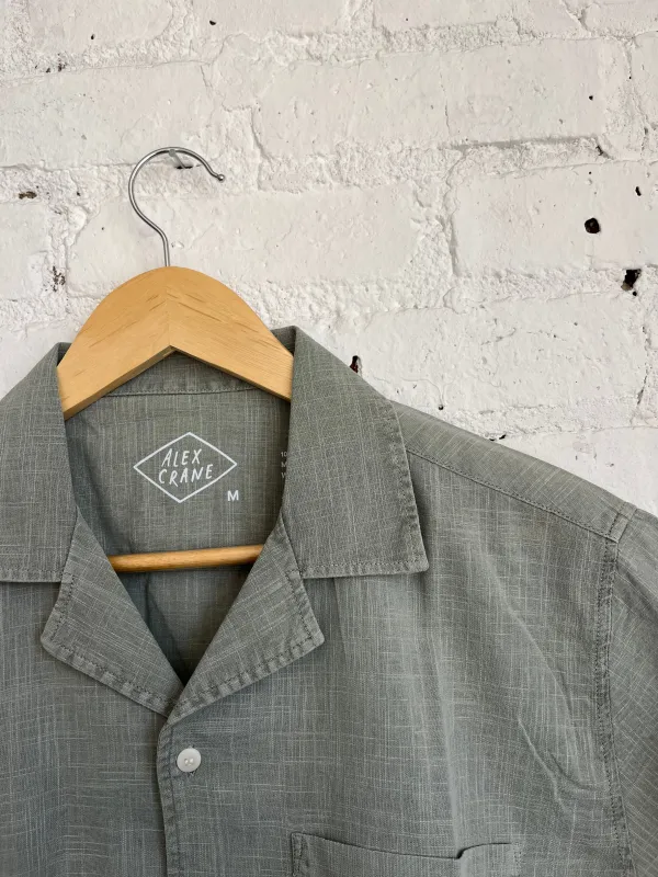 One of One / Air Cotton Camp Collar Shirt Riverstone sold by Alex Crane