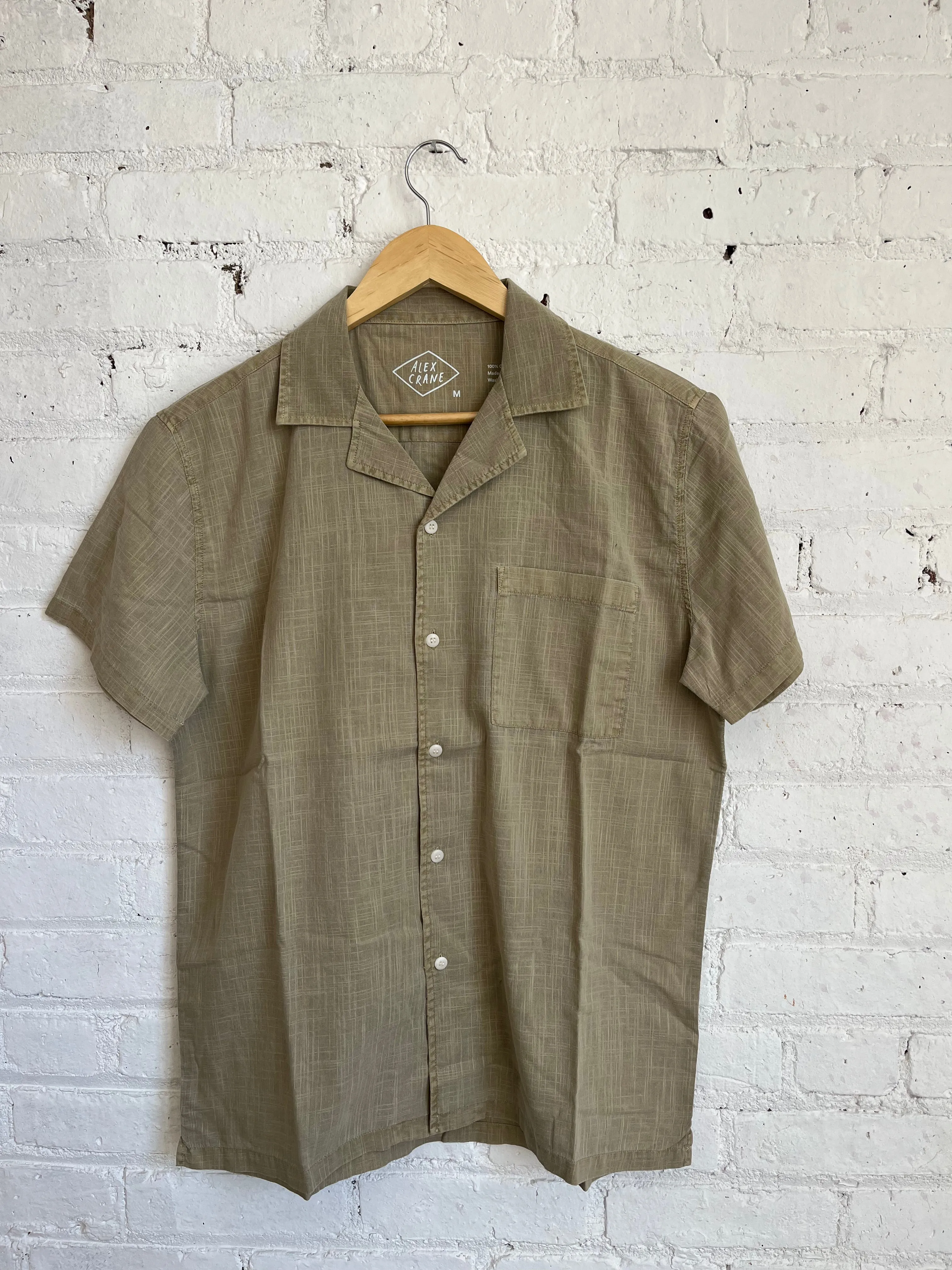One of One / Air Cotton Camp Collar Shirt Bronze sold by Alex Crane
