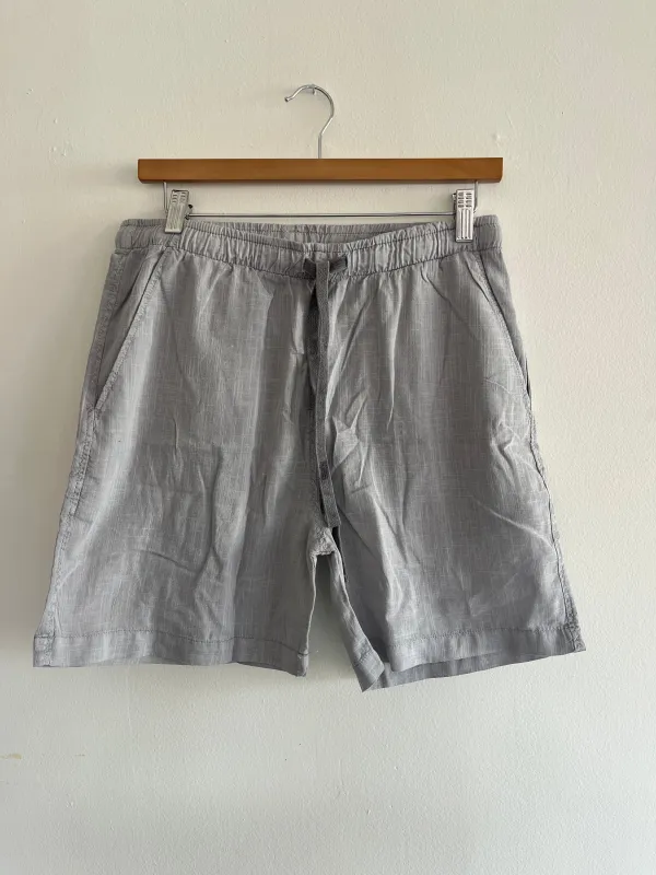 One of One / Air Cotton Bo Shorts Silver sold by Alex Crane