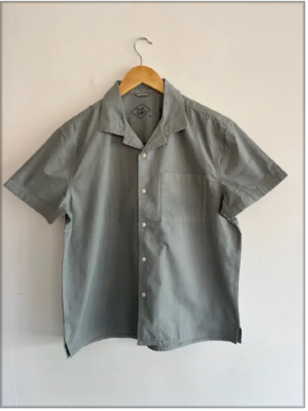 One of One / Canvas Camp Collar Shirt Riverstone sold by Alex Crane