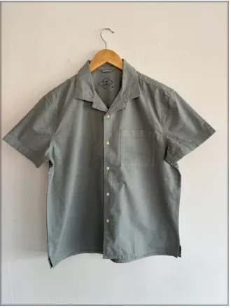 One of One / Canvas Camp Collar Shirt Riverstone sold by Alex Crane