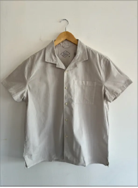 One of One / Canvas Camp Collar Shirt Mist sold by Alex Crane