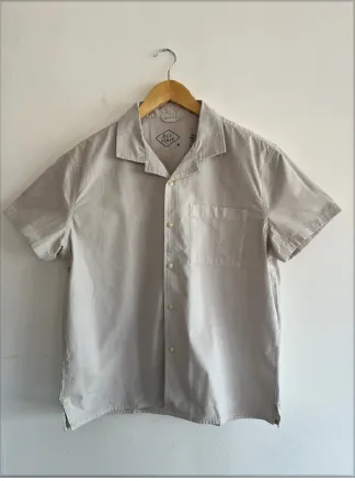 One of One / Canvas Camp Collar Shirt Mist sold by Alex Crane