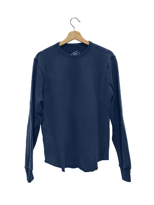 One of One / Caza Crewneck Indigo sold by Alex Crane