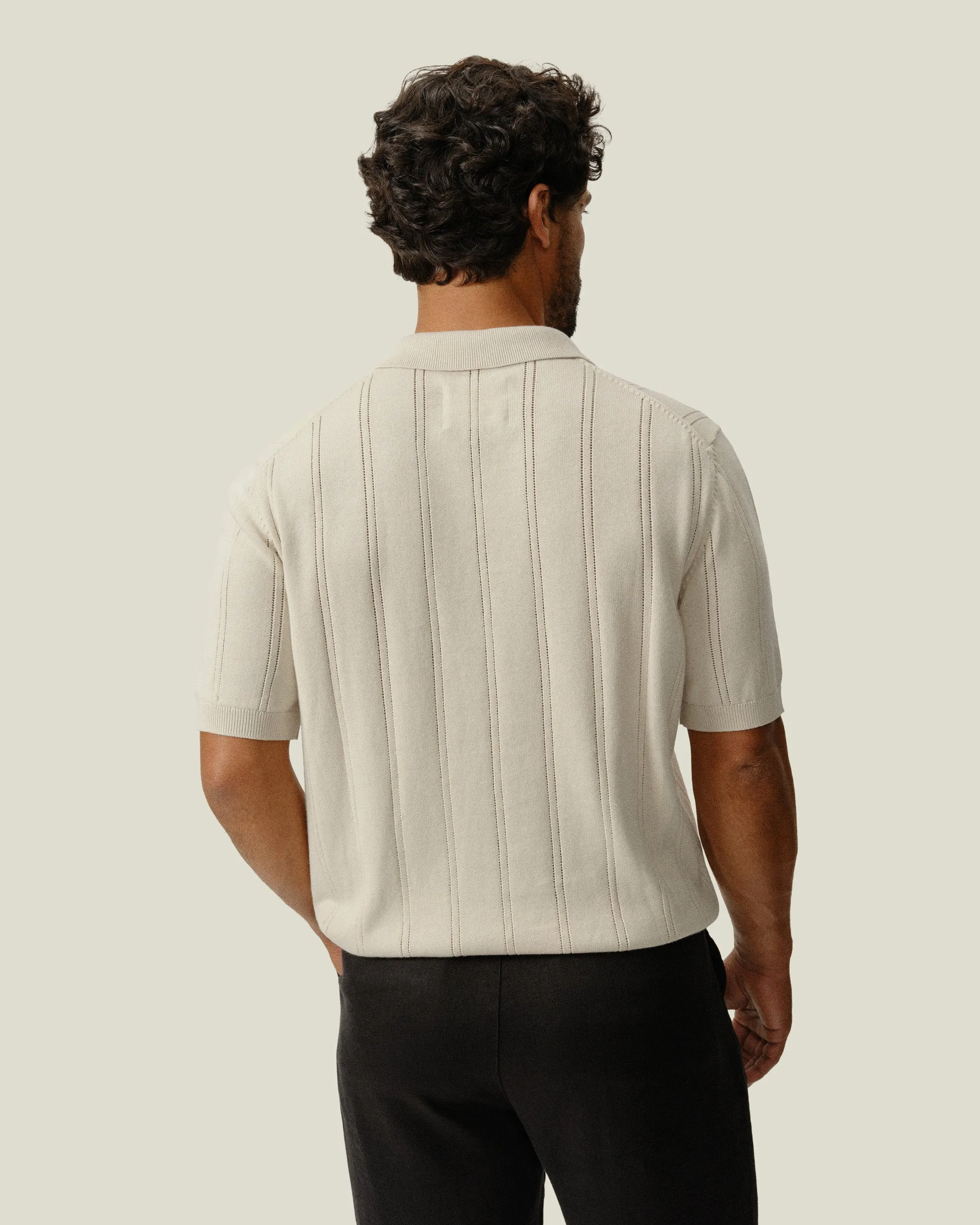 Lolo Drop Needle Sweater Polo / Shell sold by Alex Crane product image thumbnail 5