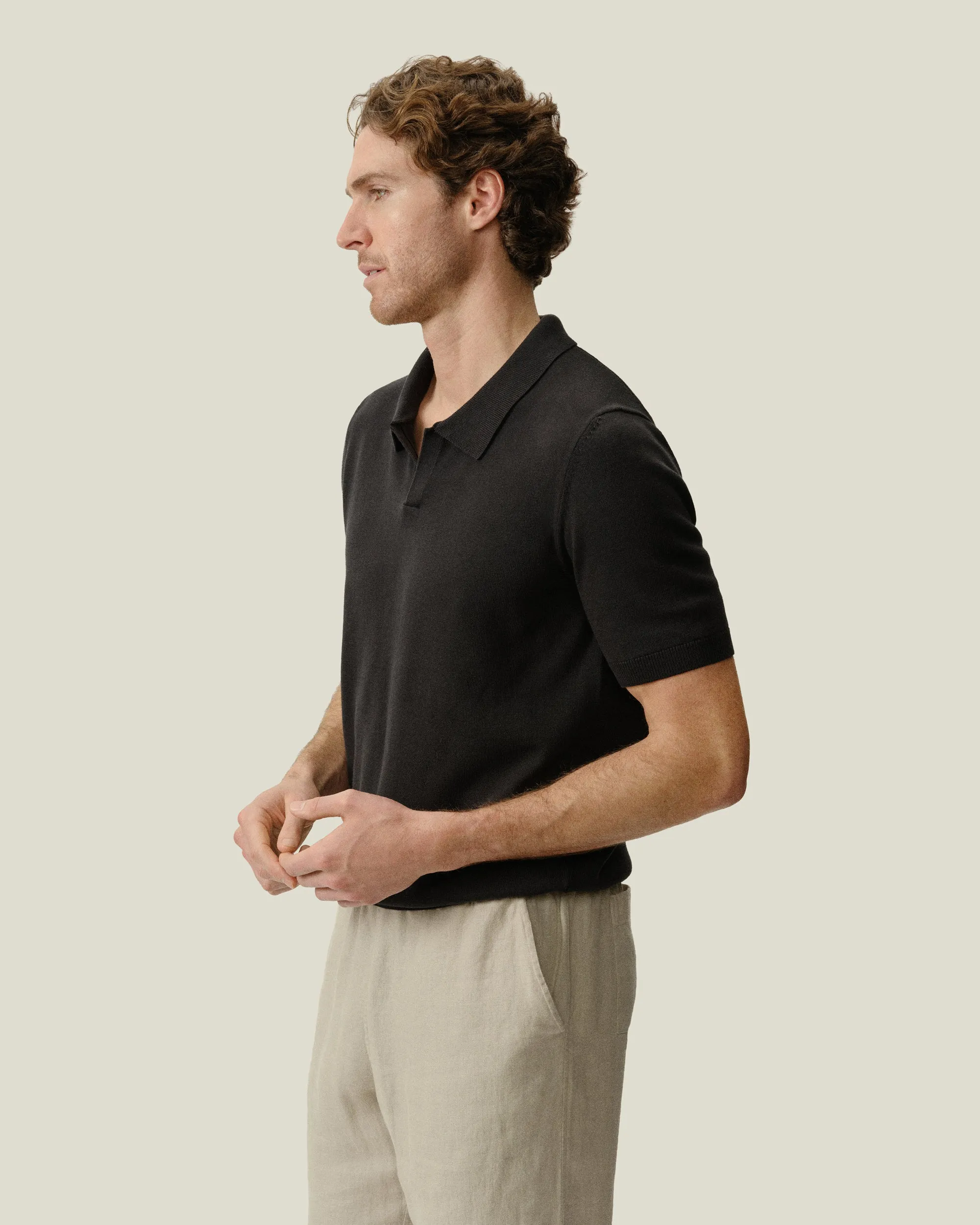 Lolo Sweater Polo / Night sold by Alex Crane product image thumbnail 4