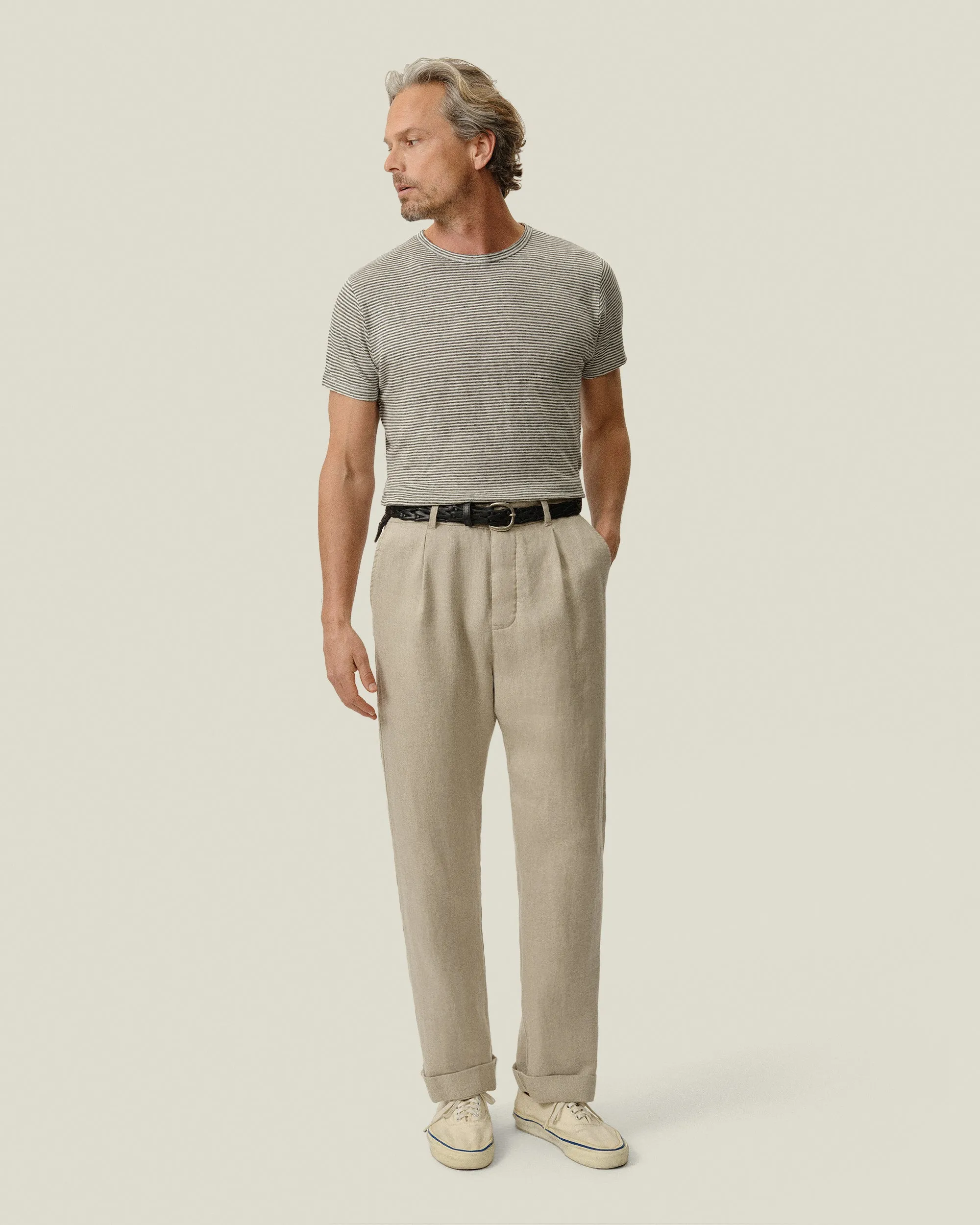 Alta Trousers / Natural Twill sold by Alex Crane product image thumbnail 4