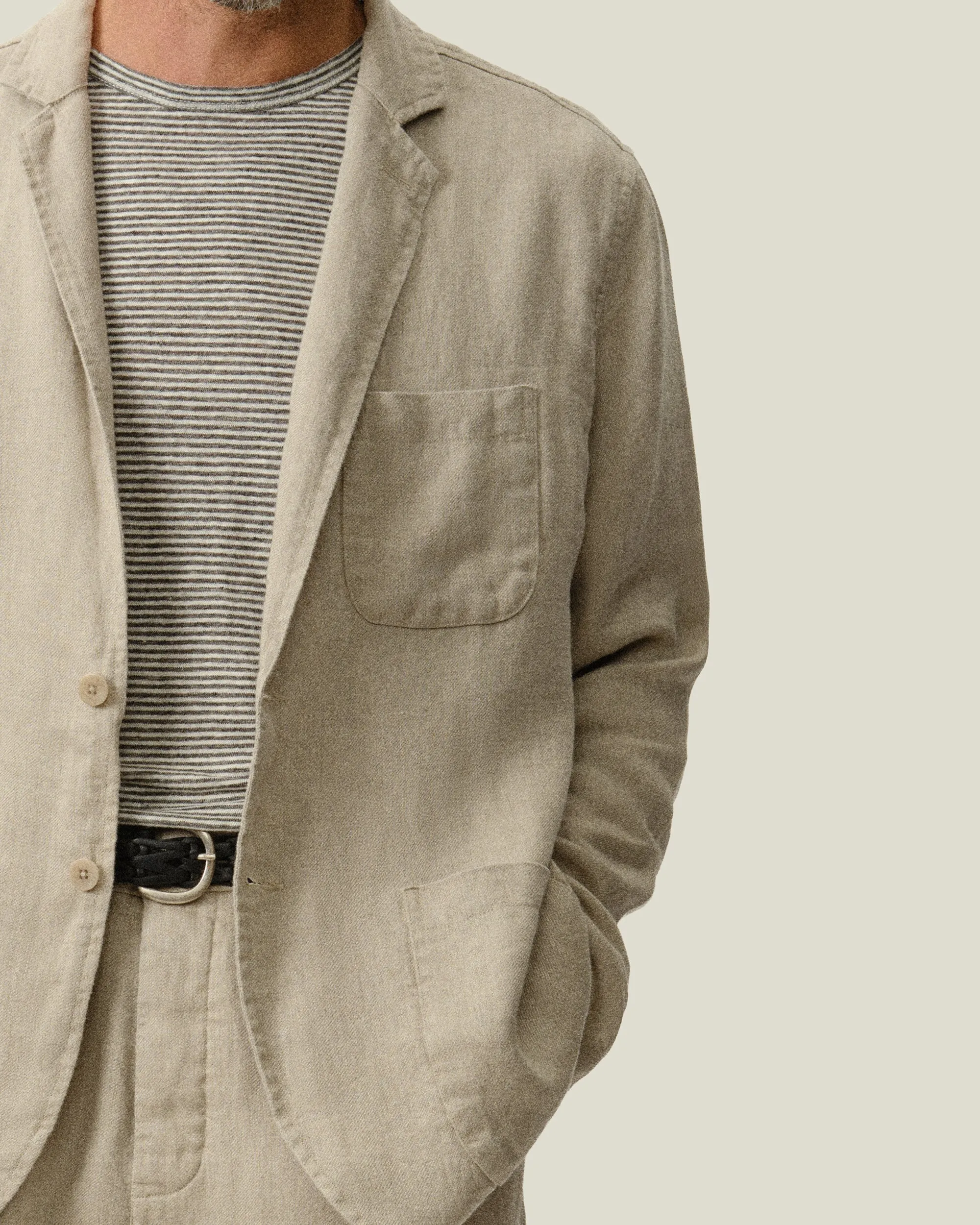 Alta Blazer / Natural Twill sold by Alex Crane product image thumbnail 4