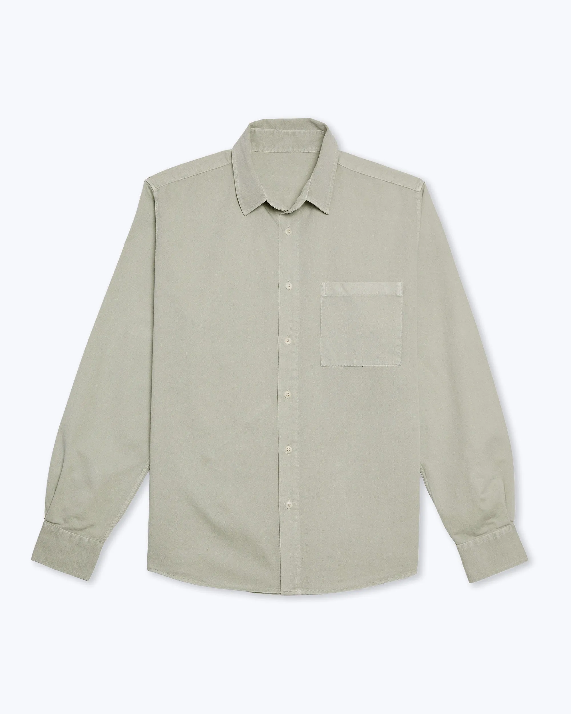 Twill Shirt / Seagrass sold by Alex Crane