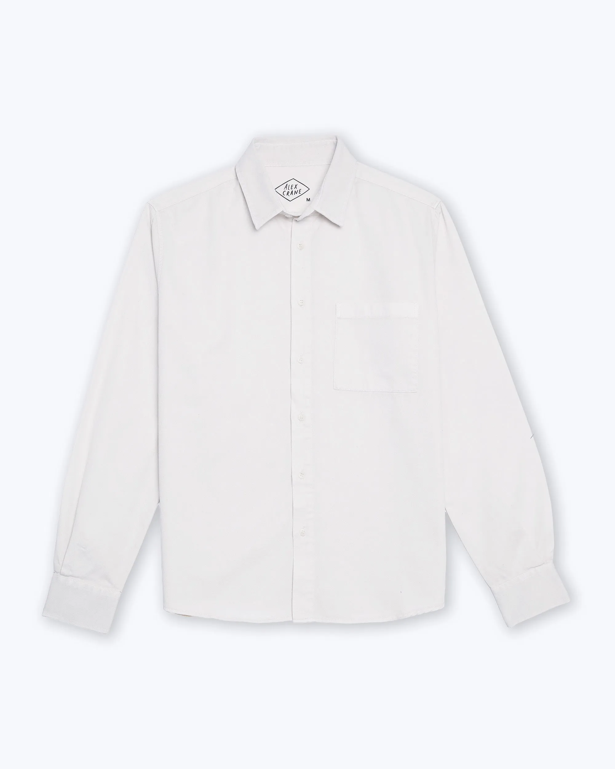 Twill Shirt / Cream sold by Alex Crane