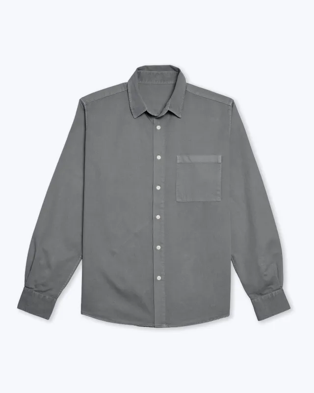 Twill Shirt / Slate sold by Alex Crane