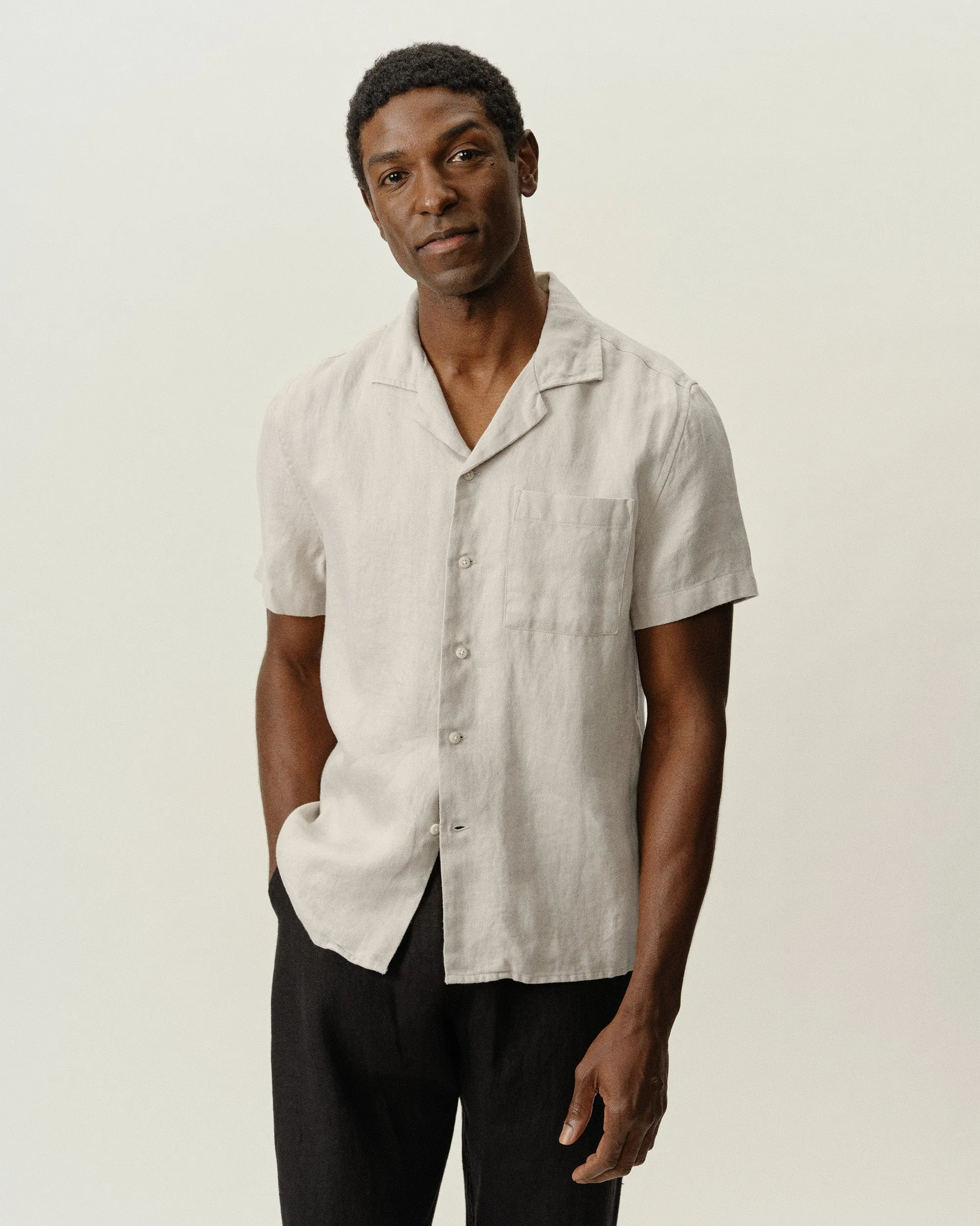 Camp Shirt / Snow Twill sold by Alex Crane product image thumbnail 2