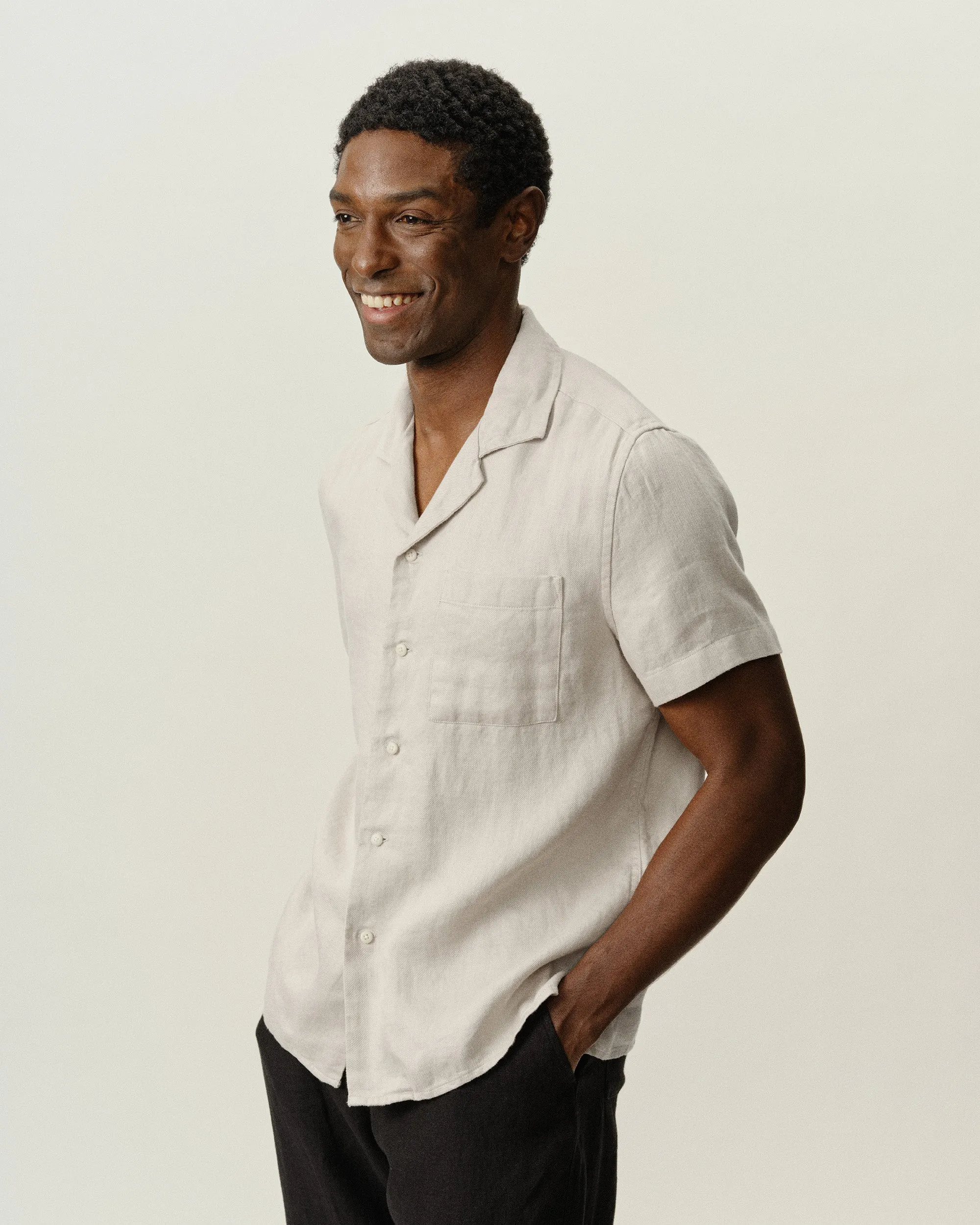 Camp Shirt / Snow Twill sold by Alex Crane product image thumbnail 3
