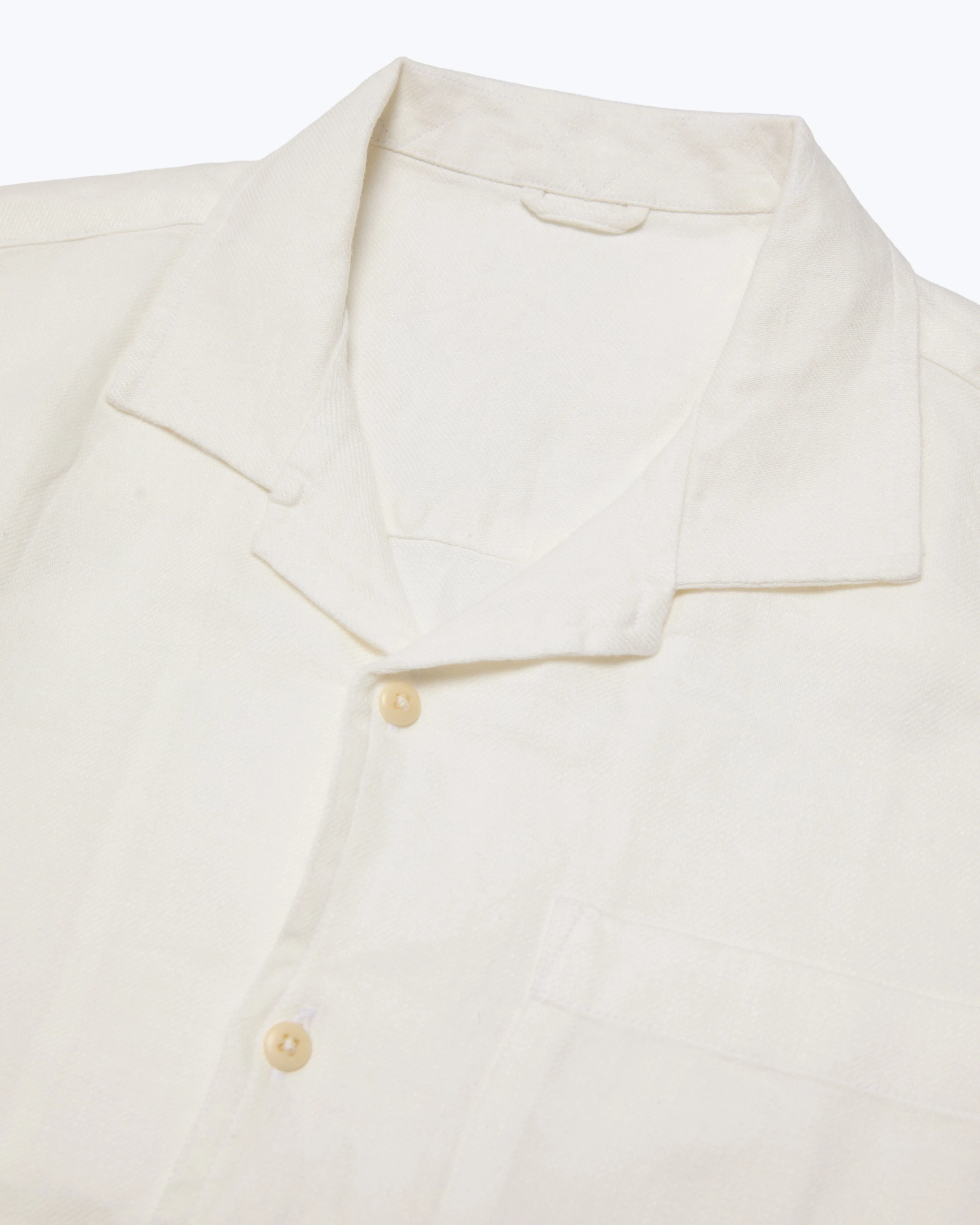 Camp Shirt / Snow Twill sold by Alex Crane product image thumbnail 5