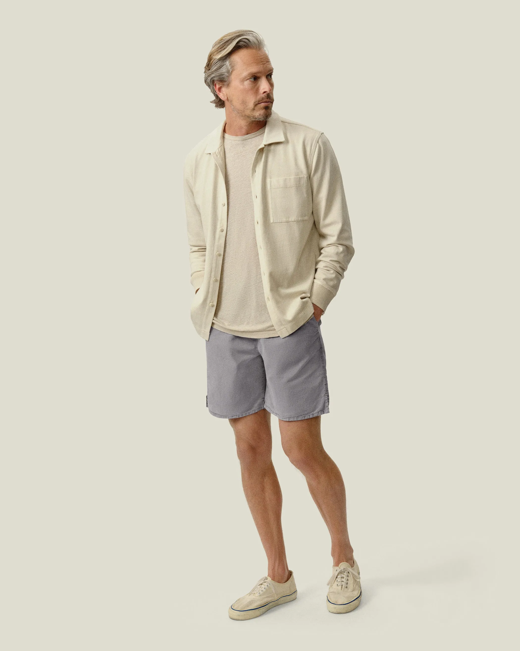 Air Cotton Bo Shorts / Silver sold by Alex Crane product image thumbnail 3